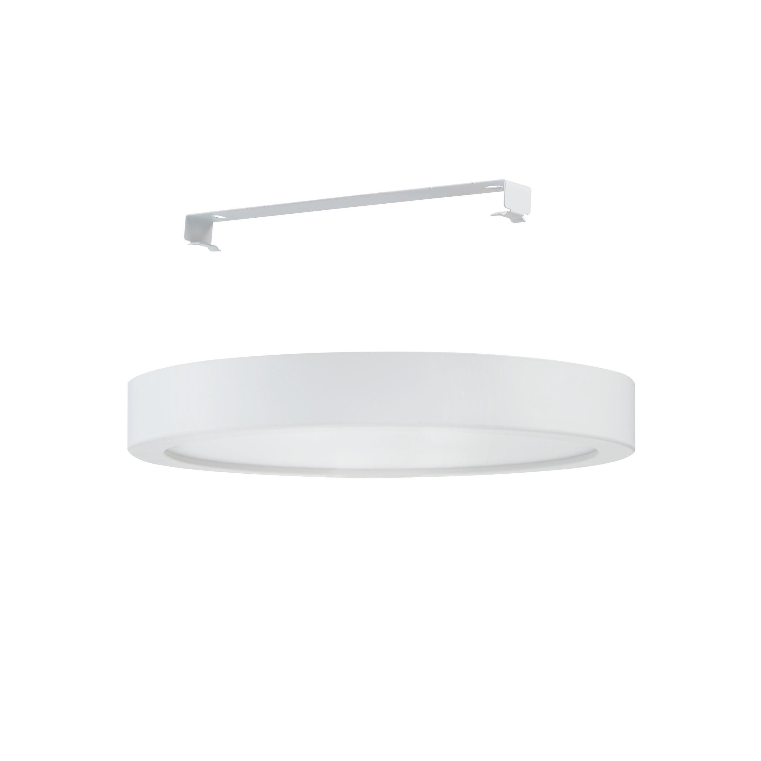 Plafonnier métal blanc FUEVA-Z LED INT 8X16,5W