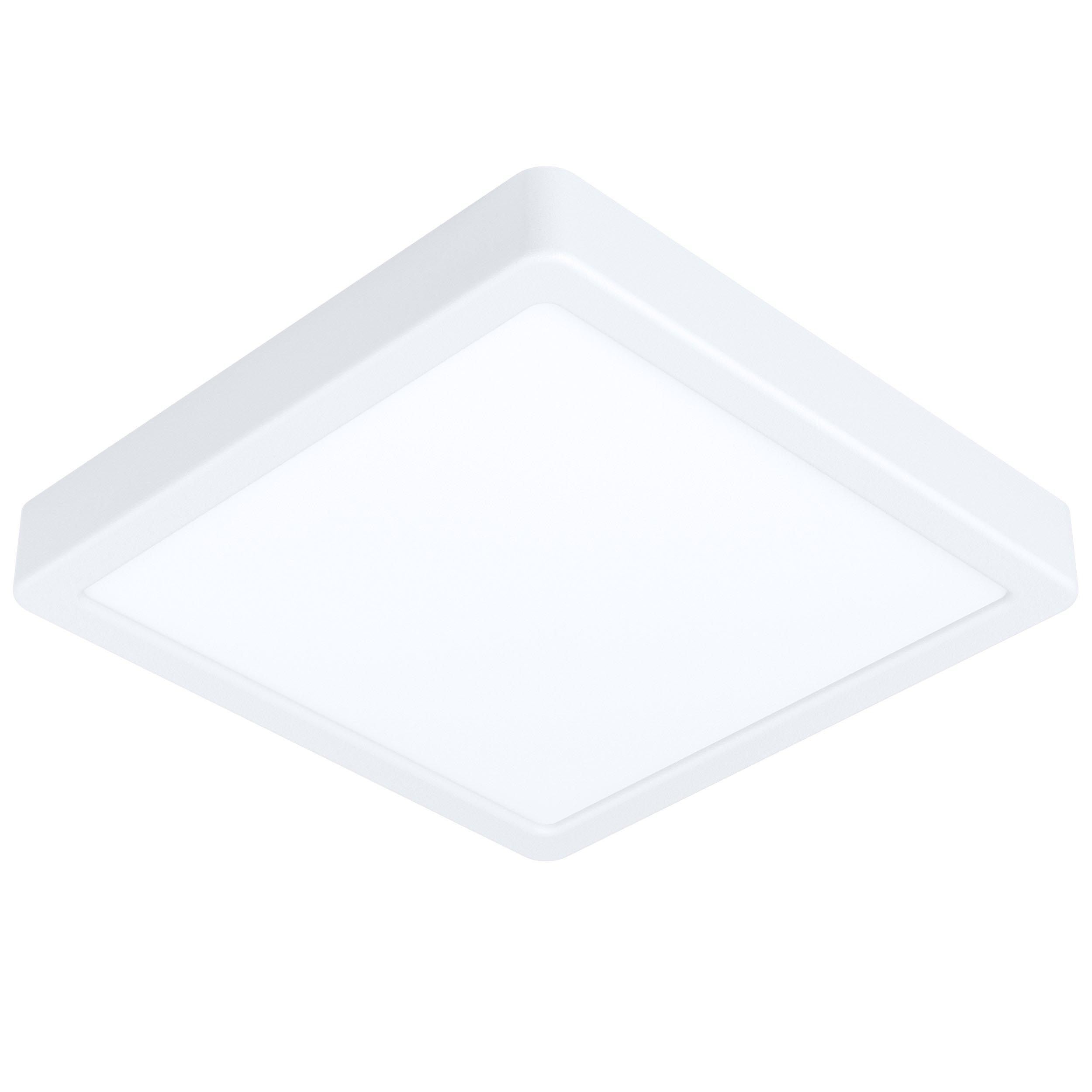 Plafonnier métal blanc FUEVA-Z LED INT 1X16,5W