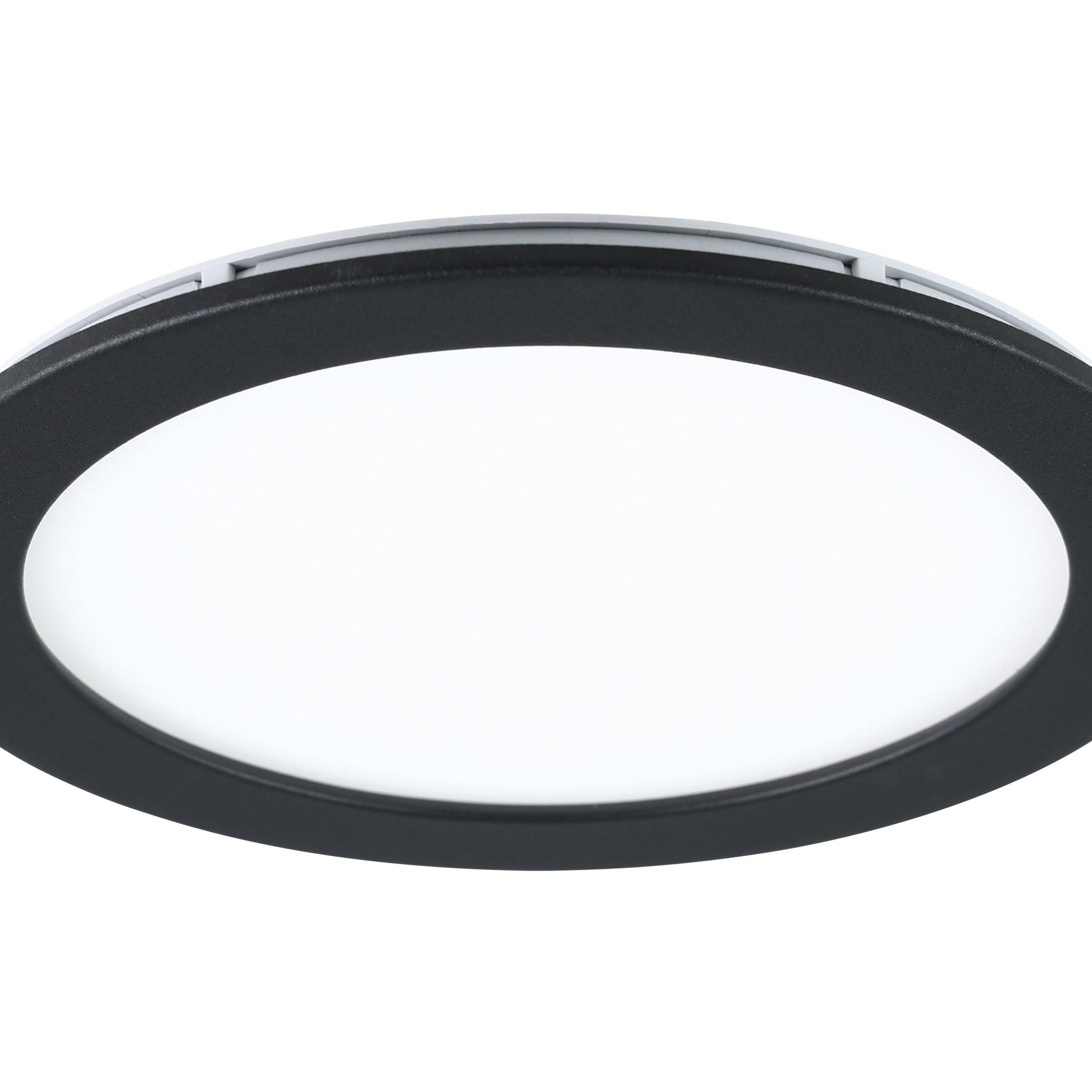 Spot à encastrer métal noir FUEVA-Z LED INT 1X10,5W