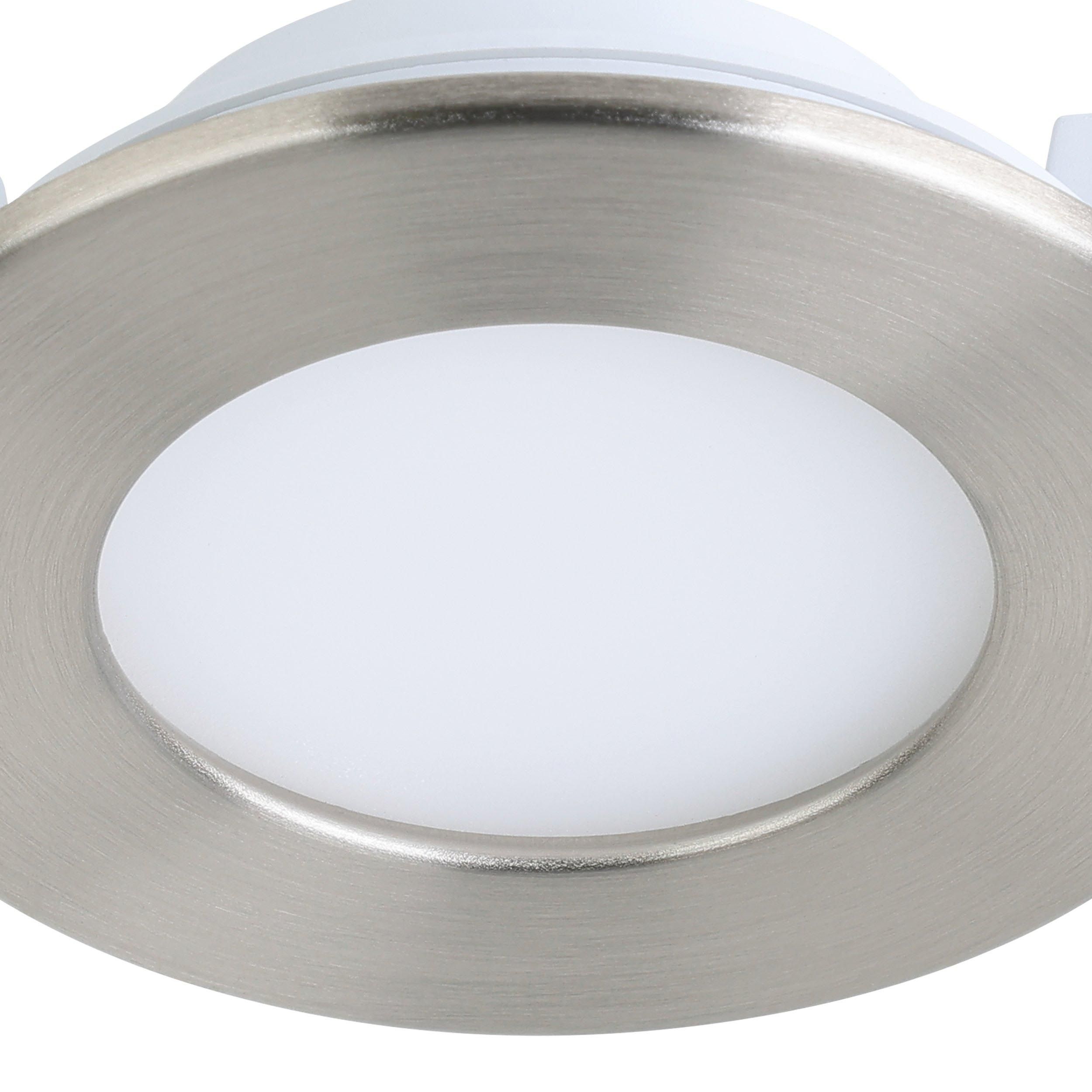 Spot à encastrer métal nickel FUEVA-Z LED INT 3X2,8W