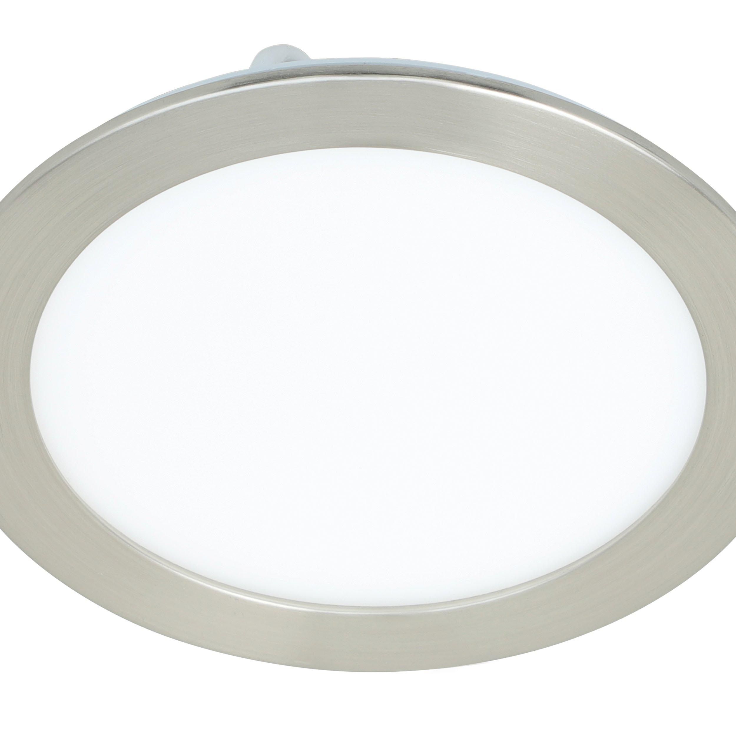 Spot à encastrer métal nickel FUEVA-Z LED INT 4X10,5W