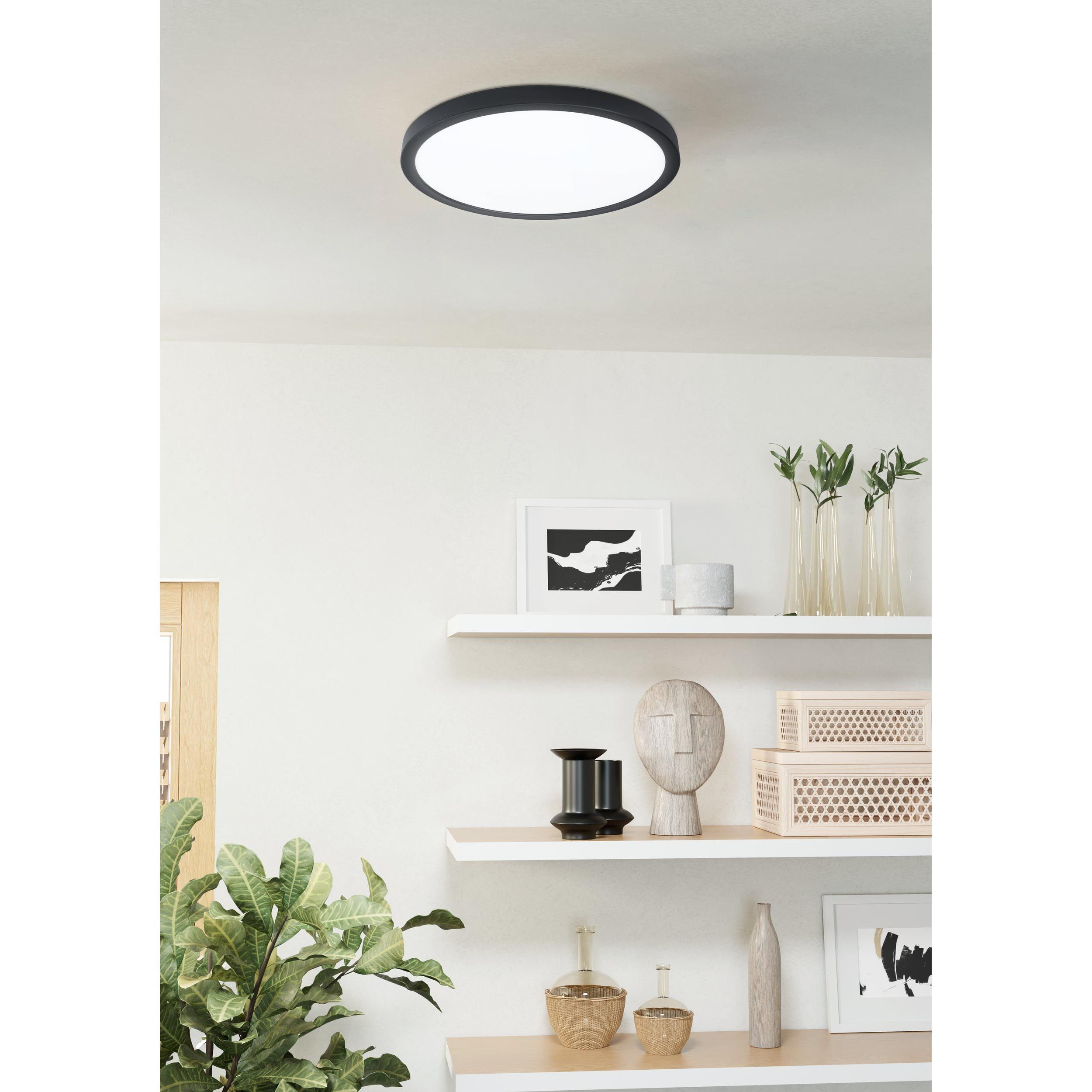 Lustre et plafonnier extérieur plastique noir ARGOLIS-Z LED INT 5X19,5W