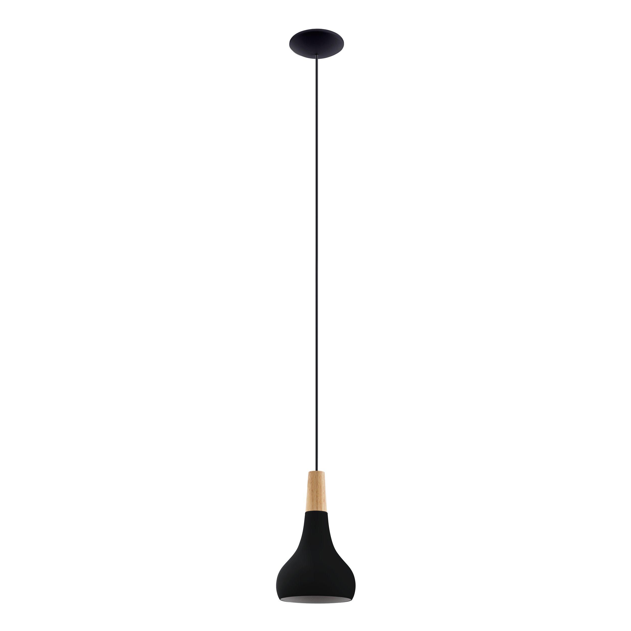 Suspension métal noir SABINAR D18CM E27 1X40W