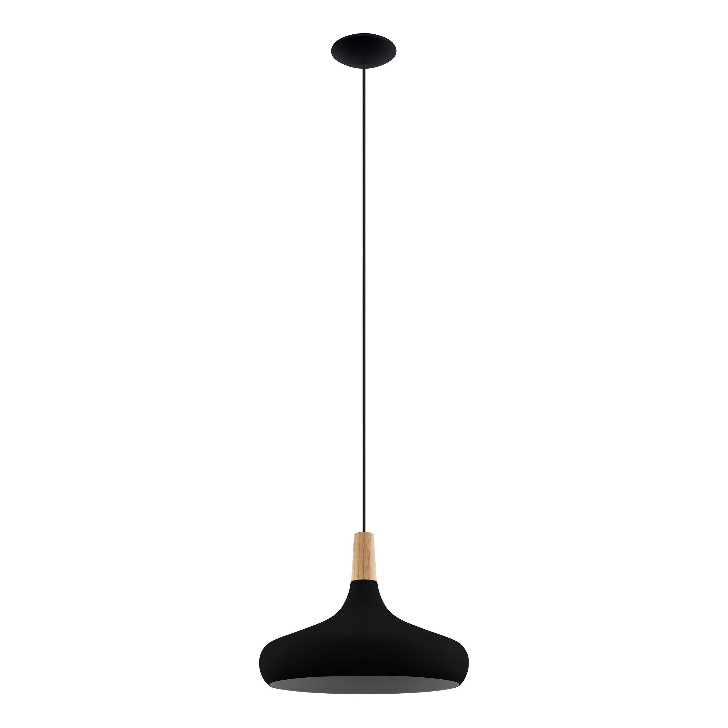 Suspension métal noir SABINAR D40CM E27 1X40W