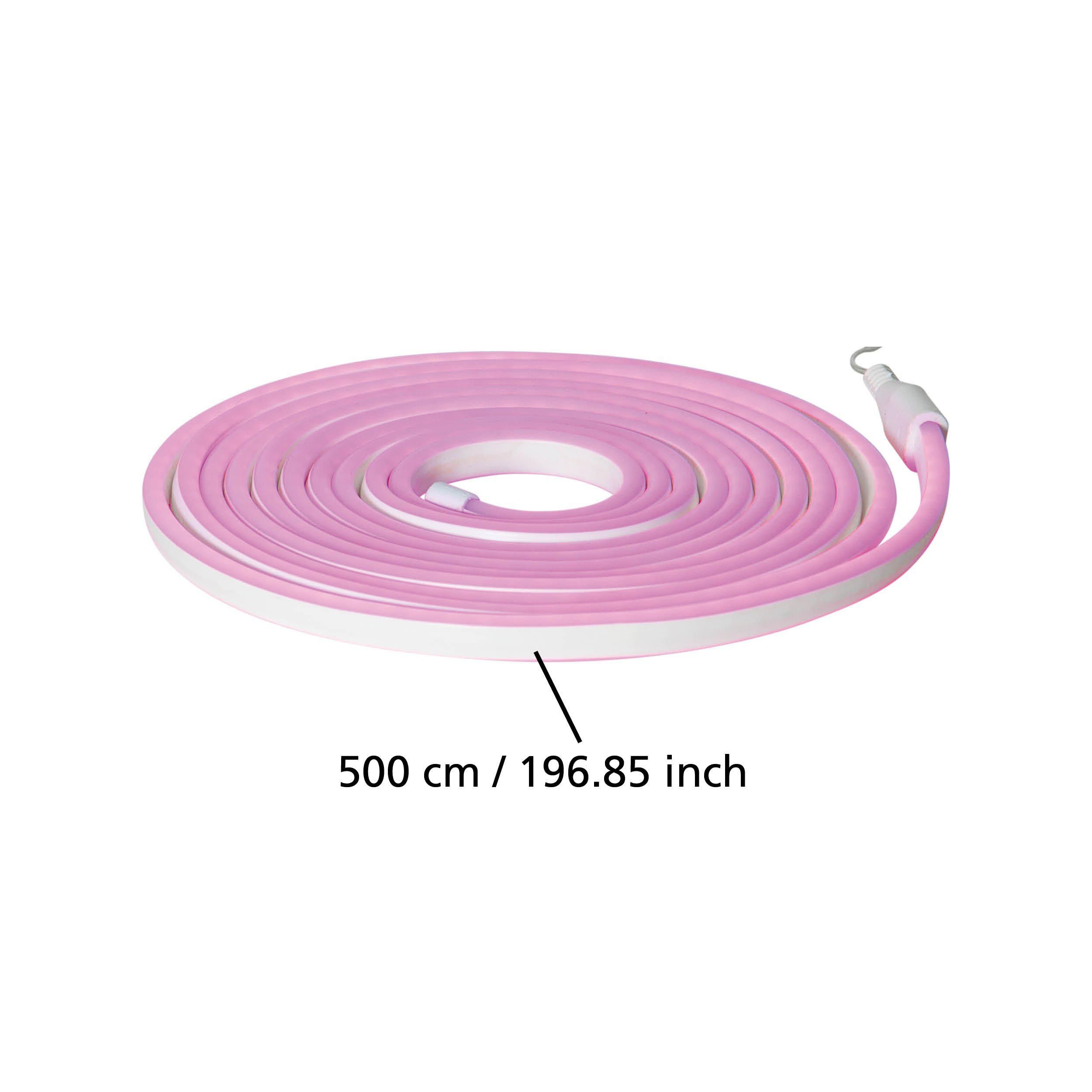 Ruban lumineux extérieur en plastique rose FLATNEONLED LED INT 480X0,2W