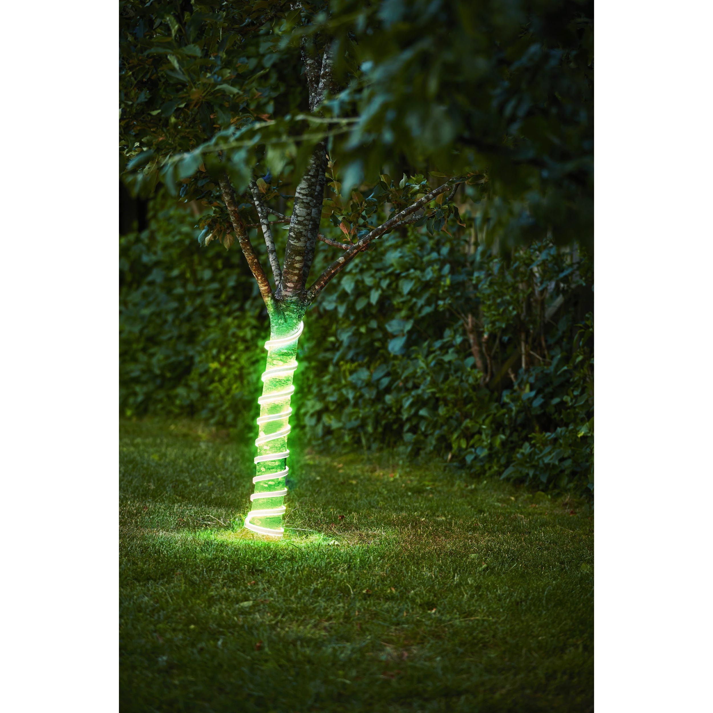 Ruban lumineux extérieur en plastique vert FLATNEONLED LED INT 480X0,2W