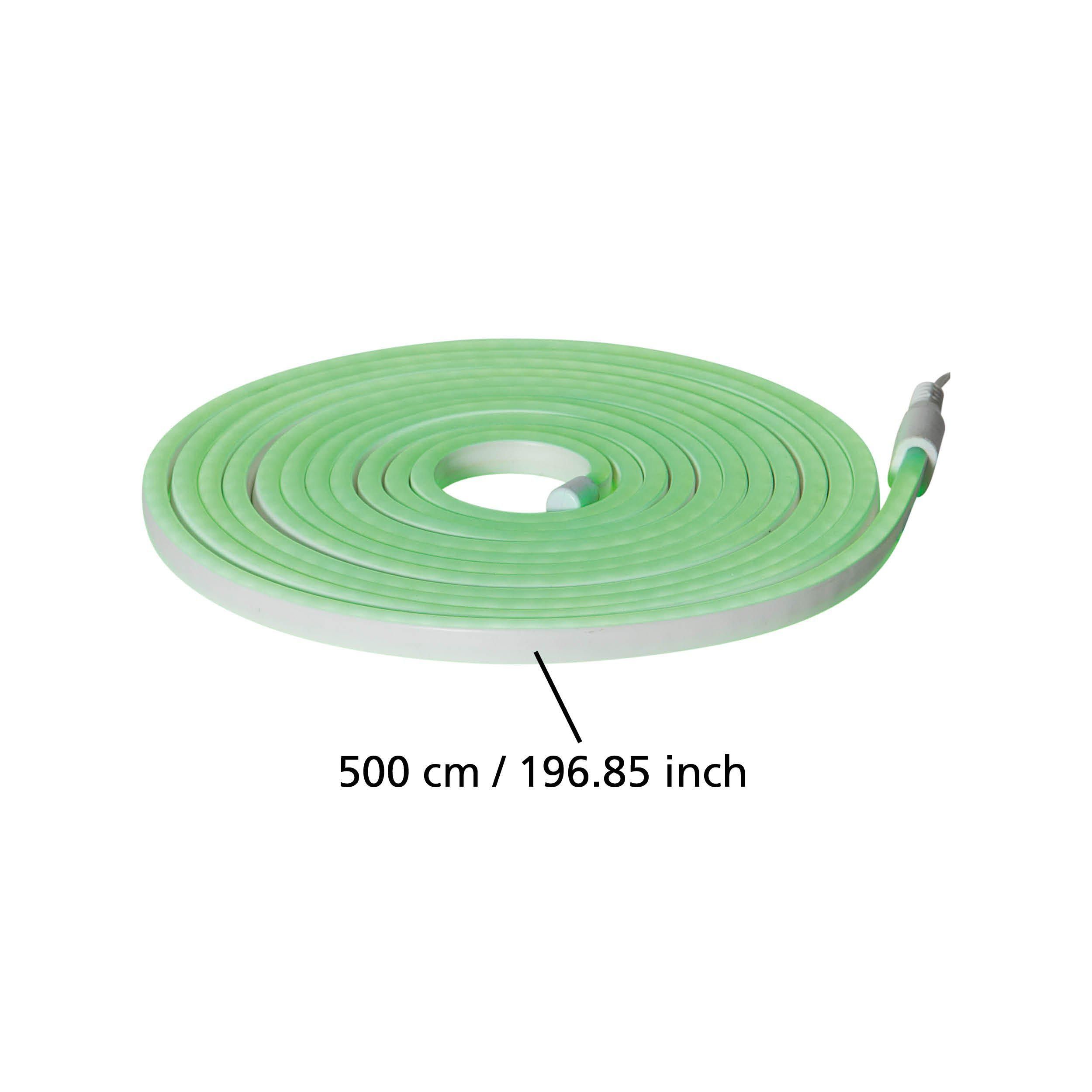 Ruban lumineux extérieur en plastique vert FLATNEONLED LED INT 480X0,2W