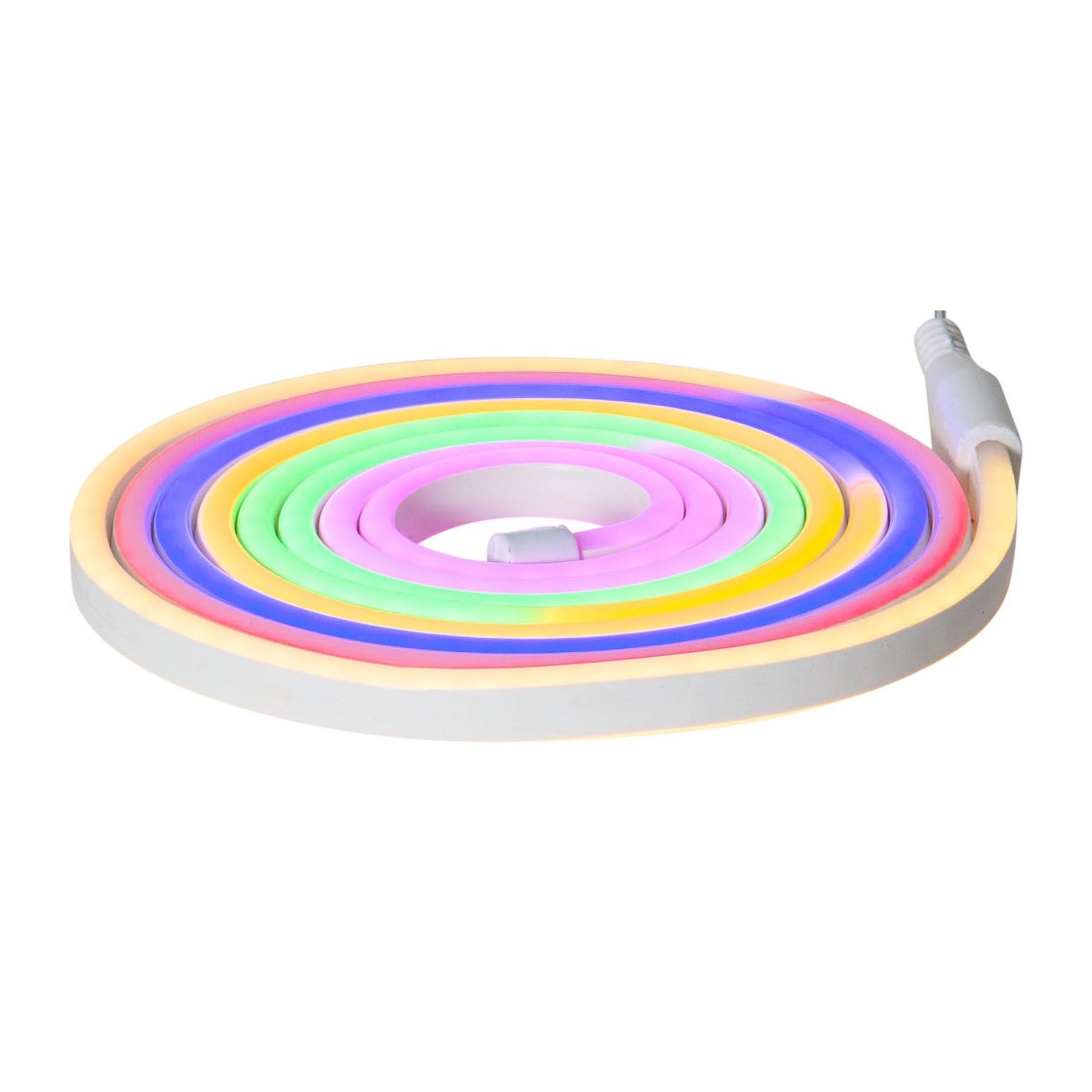 Ruban lumineux extérieur en plastique multi FLATNEONLED LED INT 288X0,2W