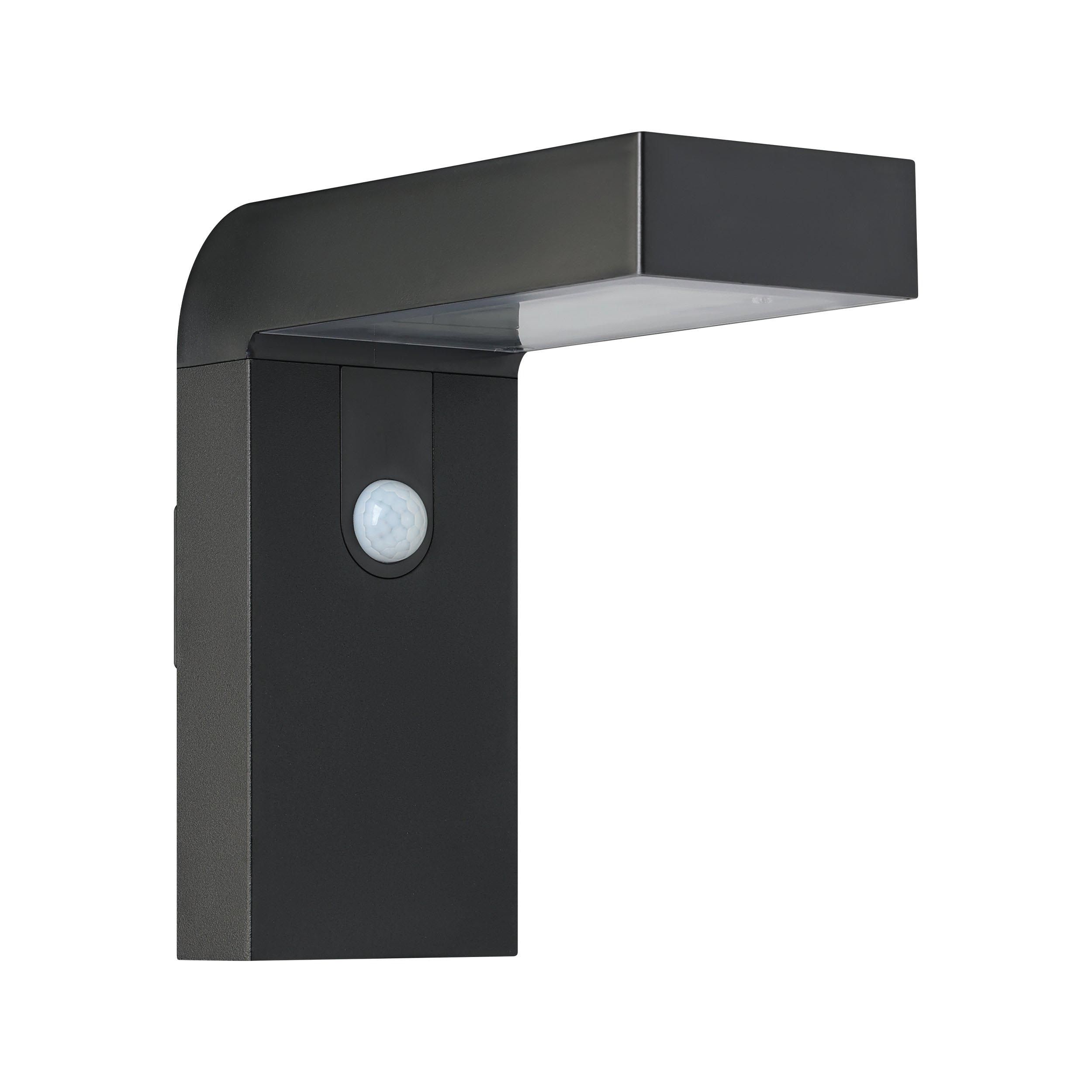 Applique extérieure plastqiue noir BARACCONI LED INT 18X0,2W