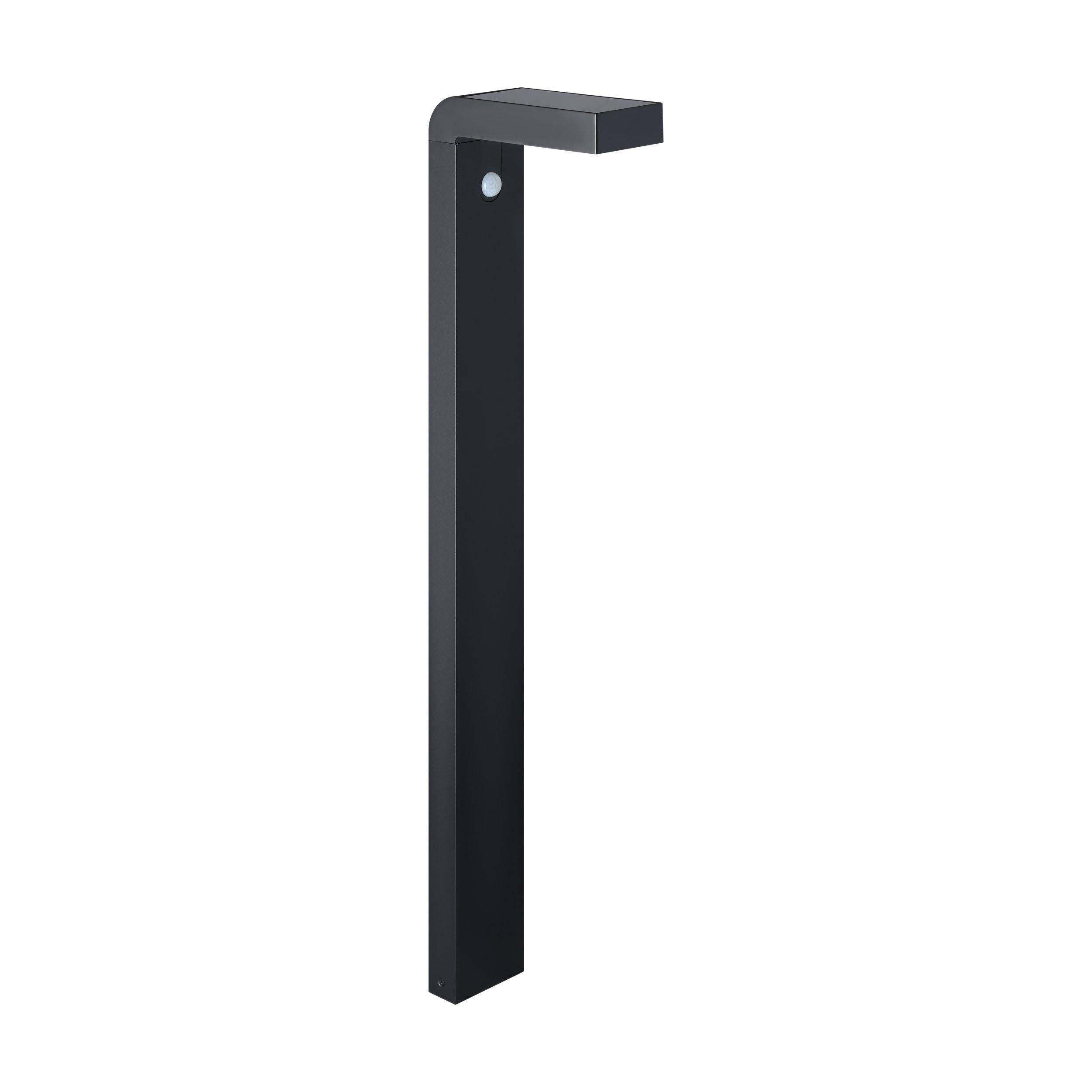 Lampadaire extérieur plastique noir BARACCONI LED INT 18X0,2W