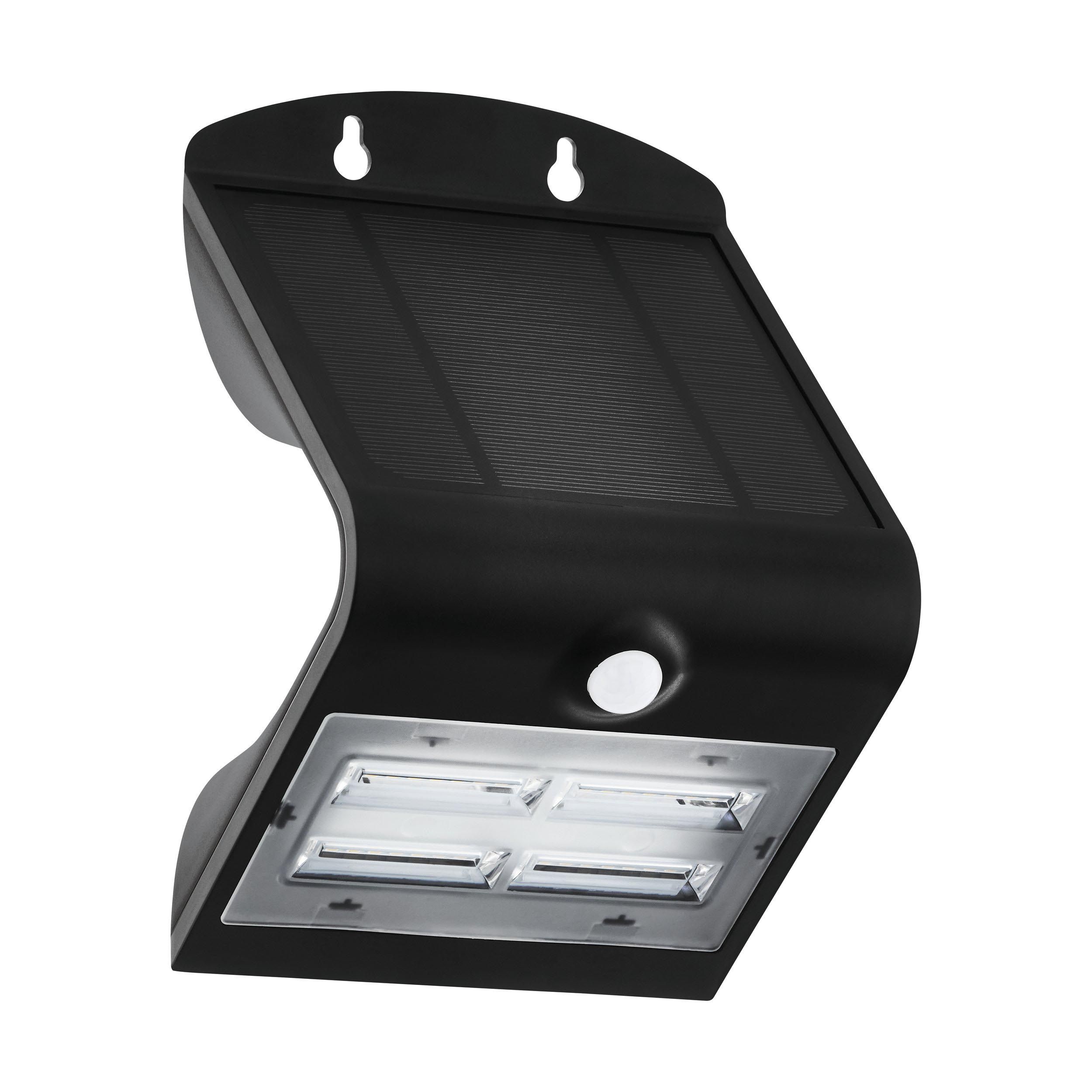 Applique extérieure plastique noir LAMOZZO LED INT 3X3,2W