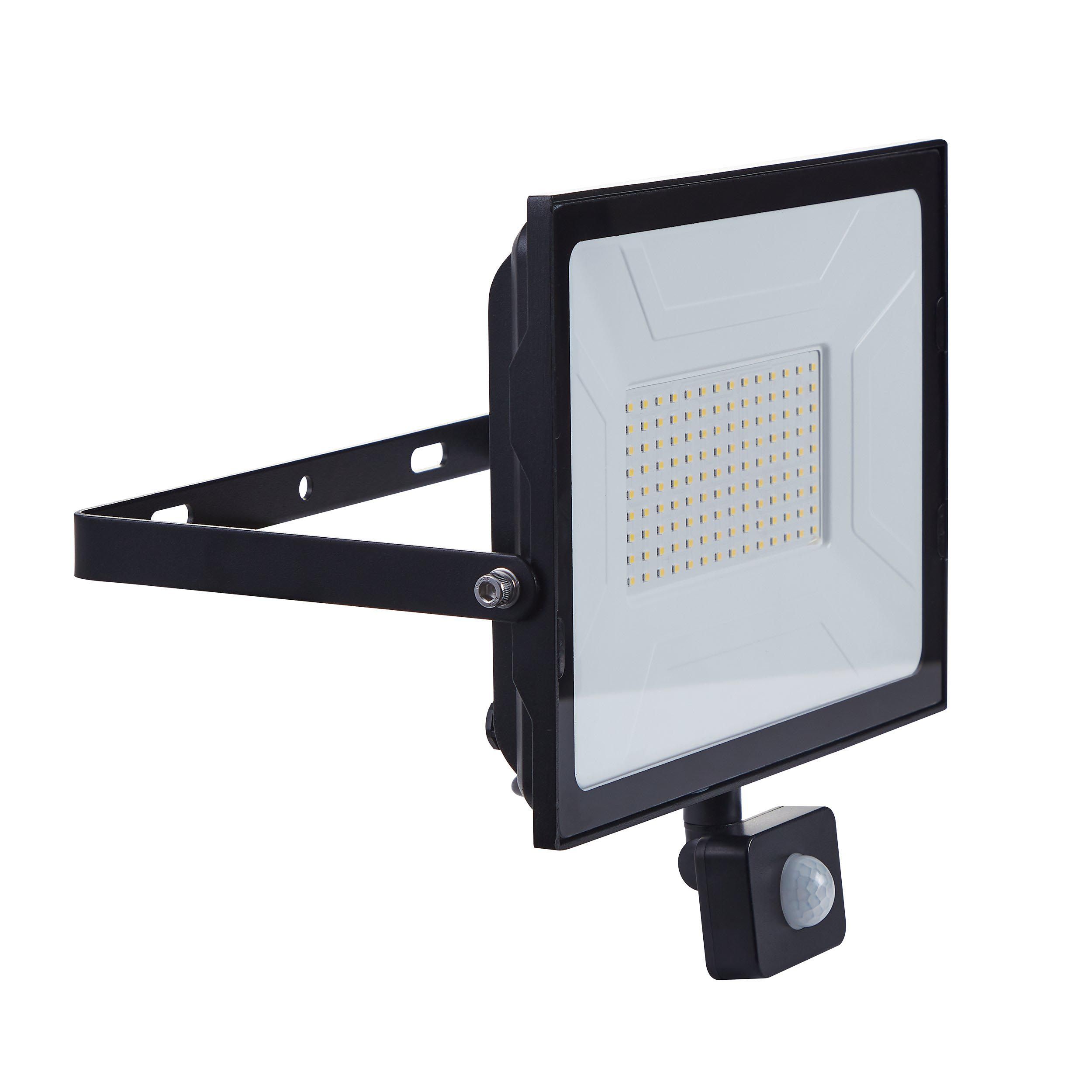 Projecteur extérieur en métal noir FAEDO 3 29,5X26CM LED INT 102W