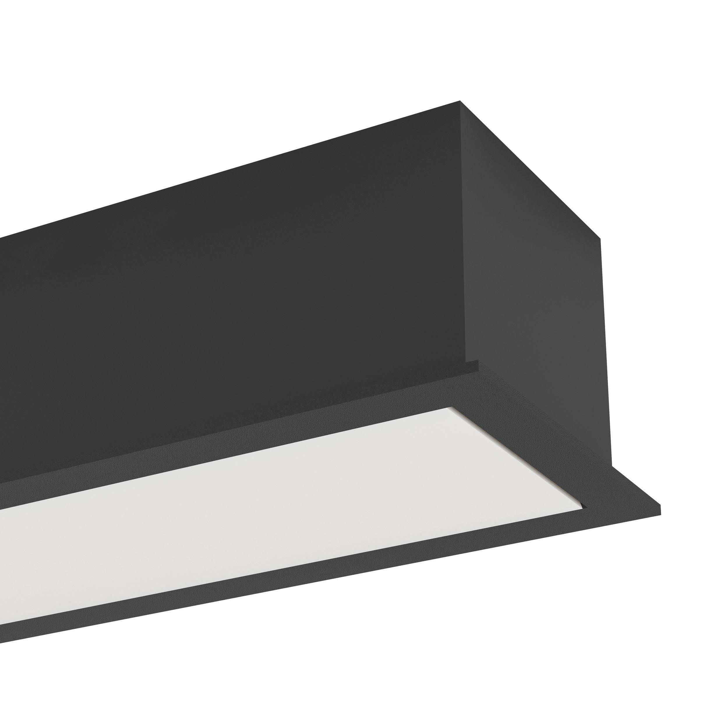 Plafonnier métal noir SALITTA LED INT 1X9W