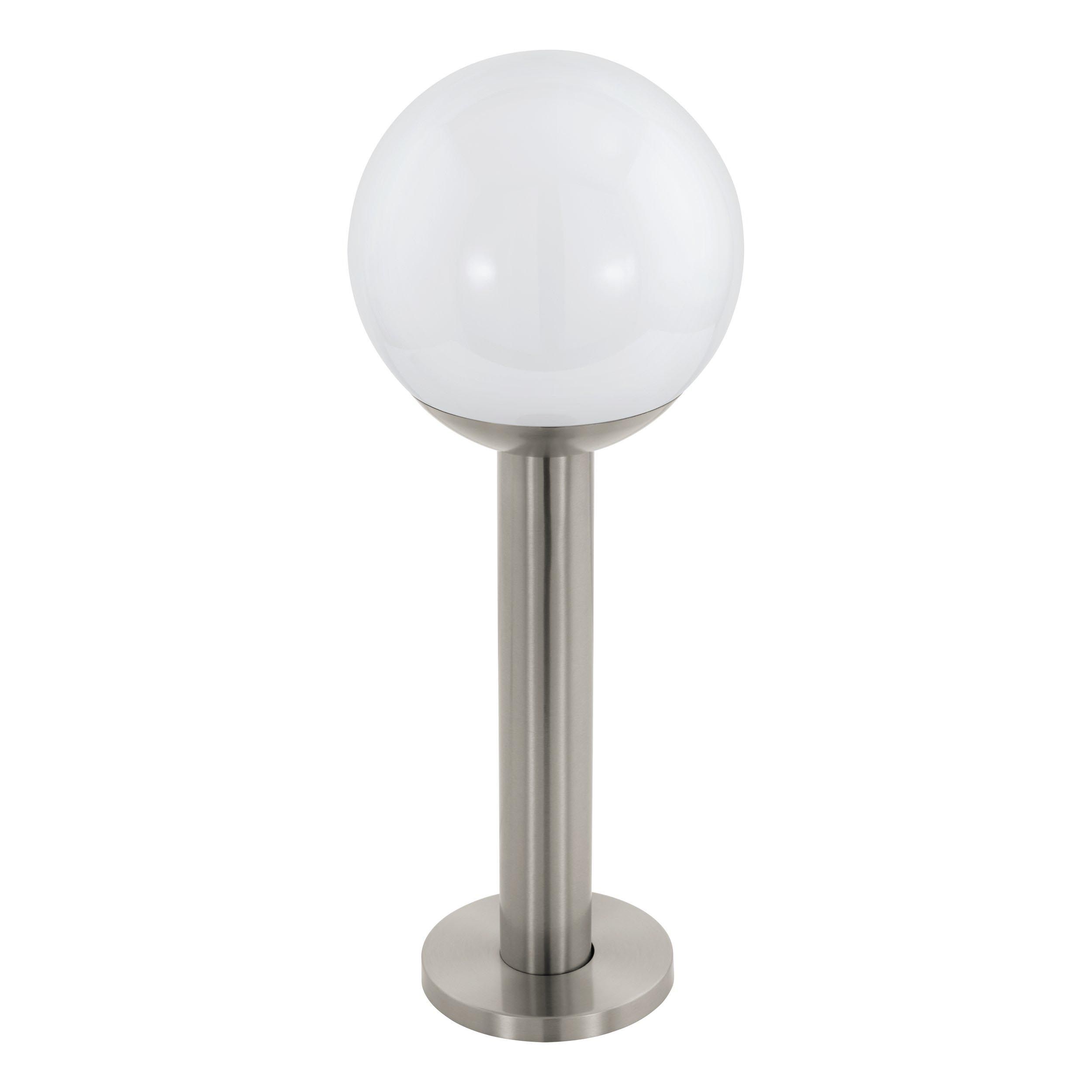 Lampadaire extérieur métal nickel NISIA-Z H52,5CM E27 1X9W