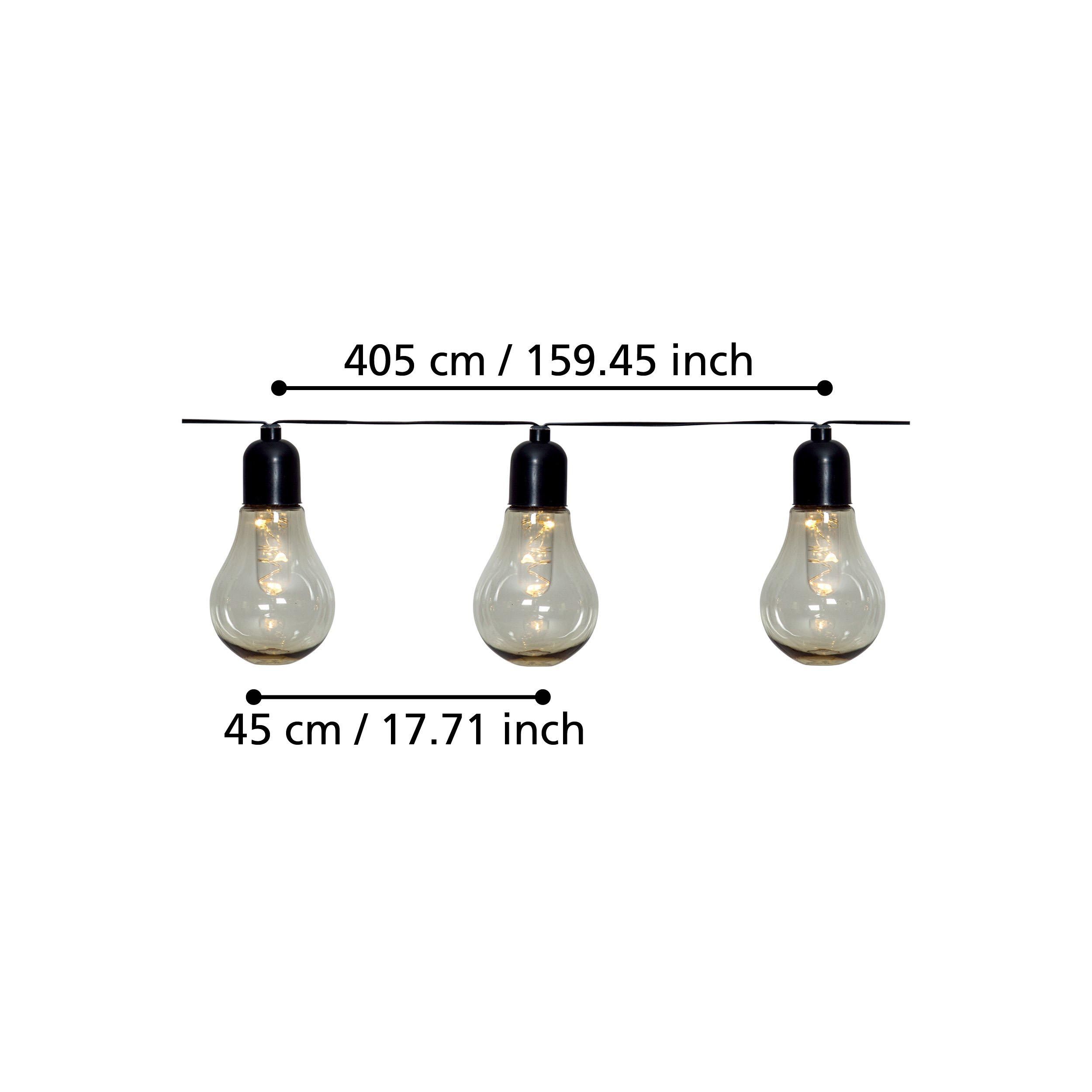 Guirlande lumineuse extérieure plastique trspt LIBISA LED INT 10X0,06W