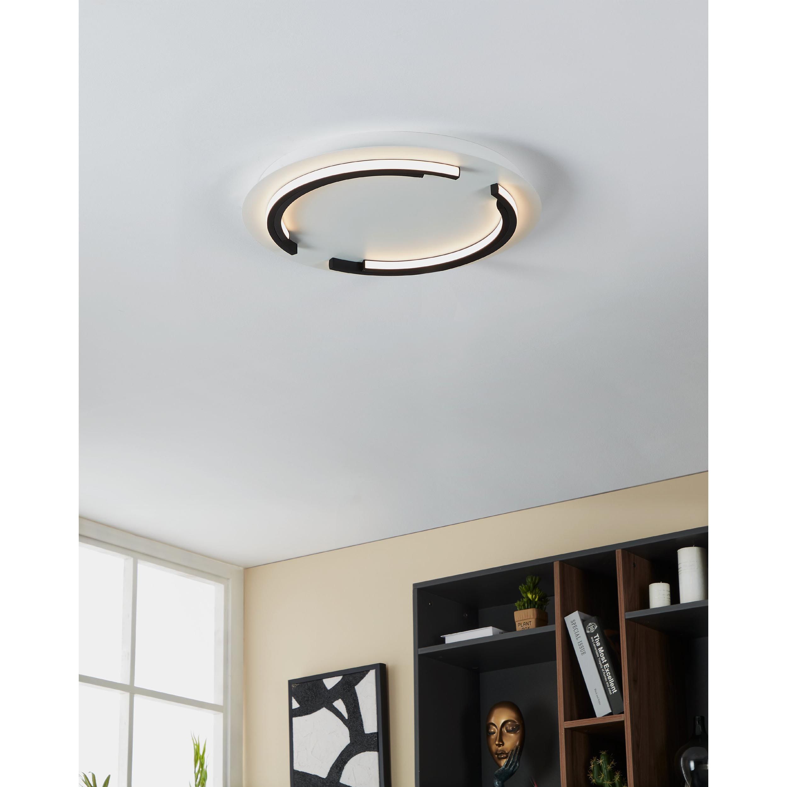 Plafonnier métal blanc ZAMPOTE LED INT 1X25W