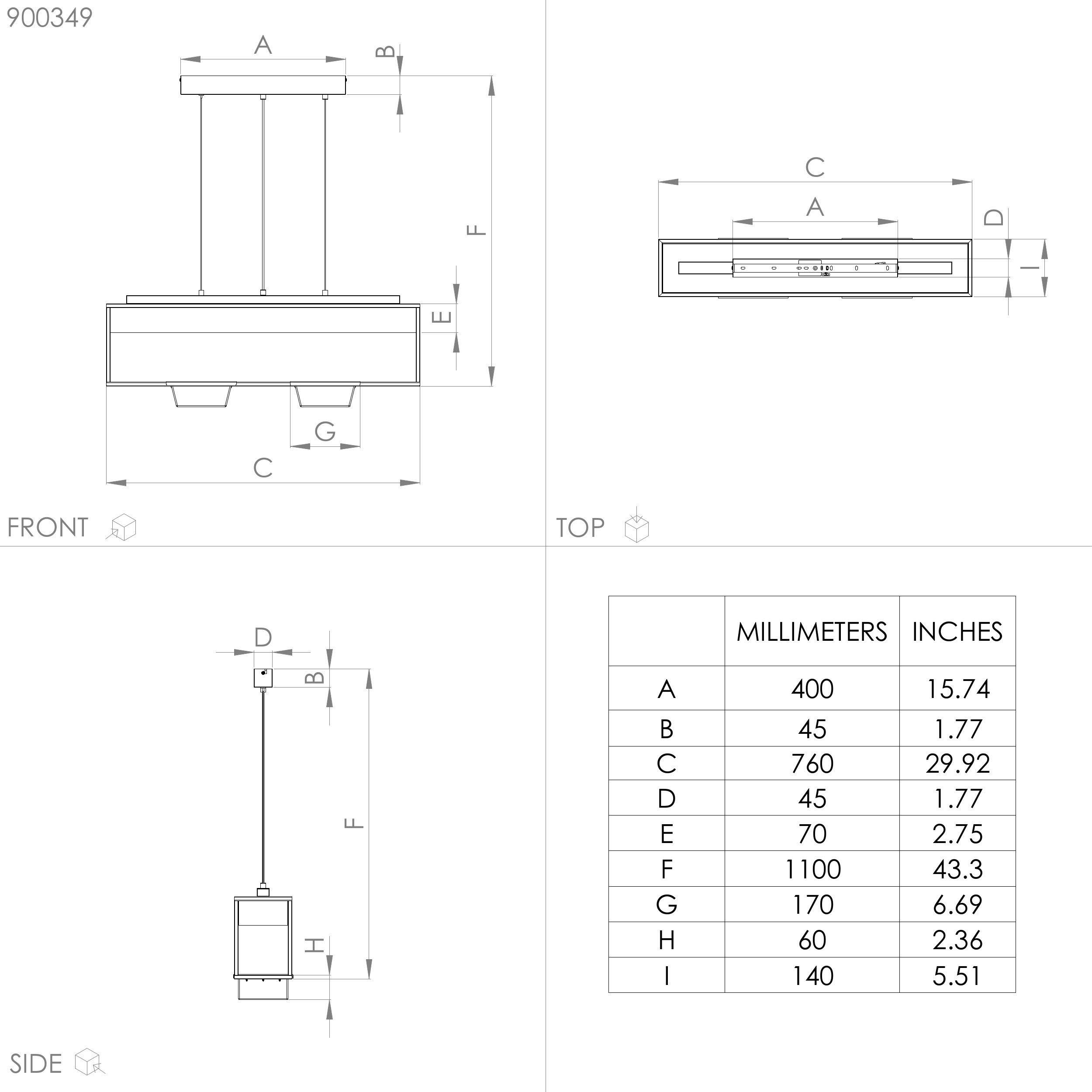 Suspension bois noir LIBERTAD 1 E27 3X40W