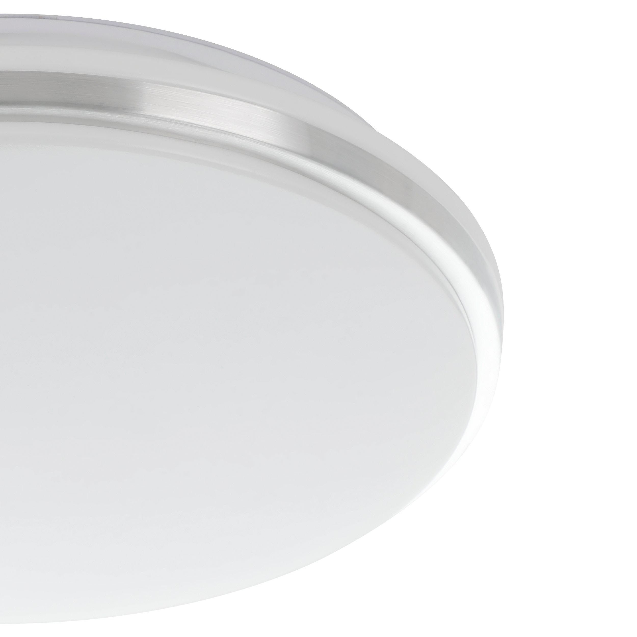 Plafonnier en plastique blanc PINETTO LED INT 15,6W