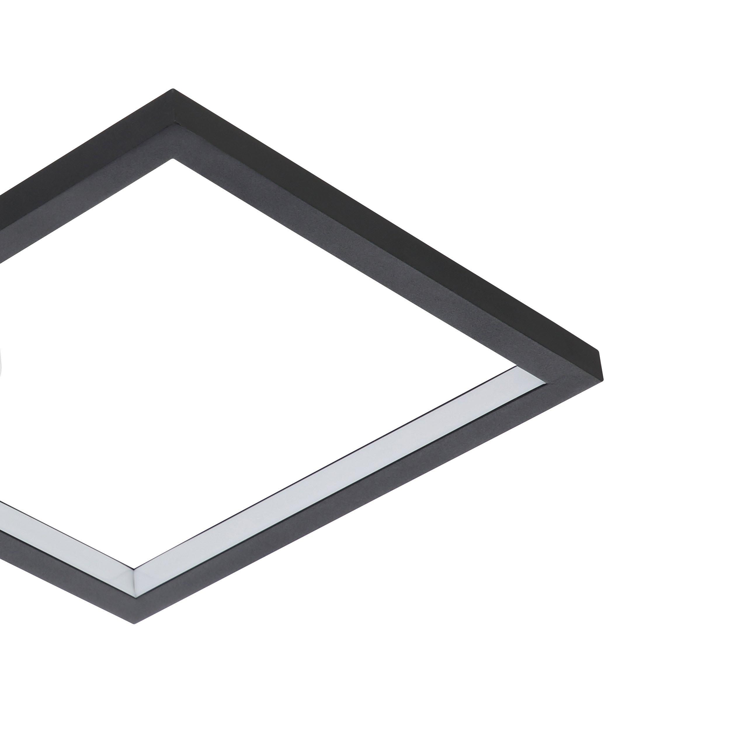 Plafonnier métal noir GAFARES LED INT 3X15W