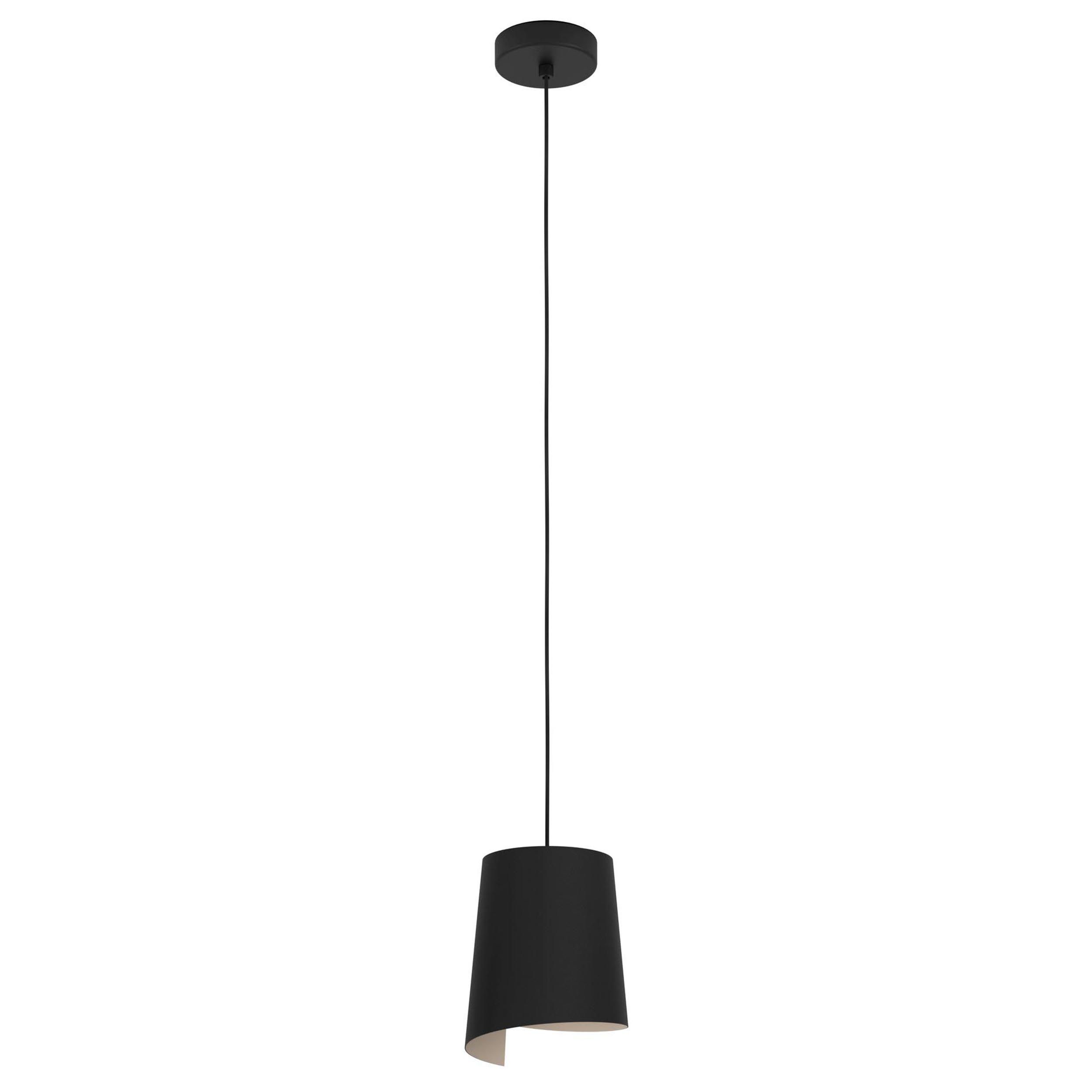 Suspension métal noir BOLIVIA E27 1X40W