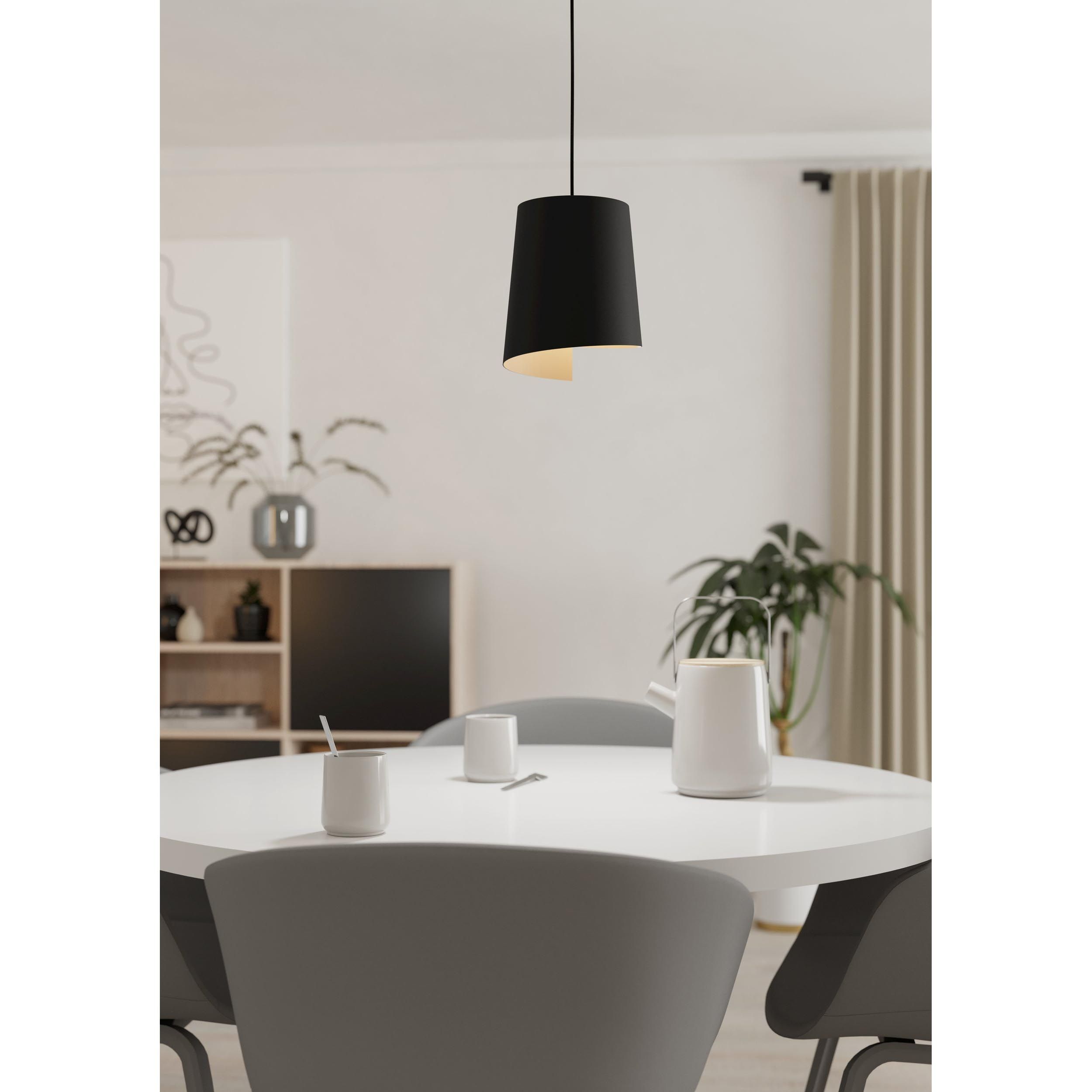 Suspension métal noir BOLIVIA E27 1X40W