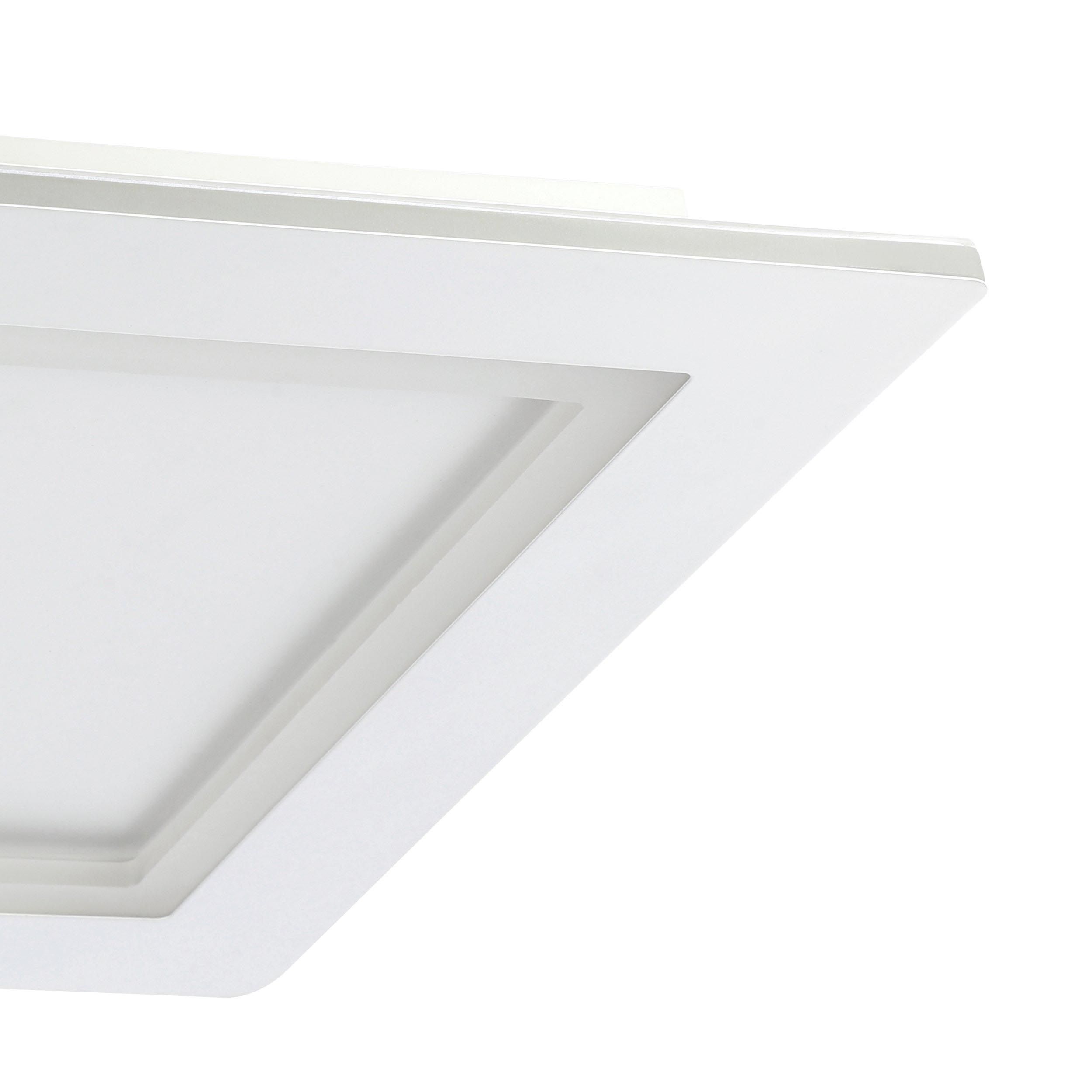 Plafonnier métal blanc PADROGIANO-Z LED INT 2X27,9W