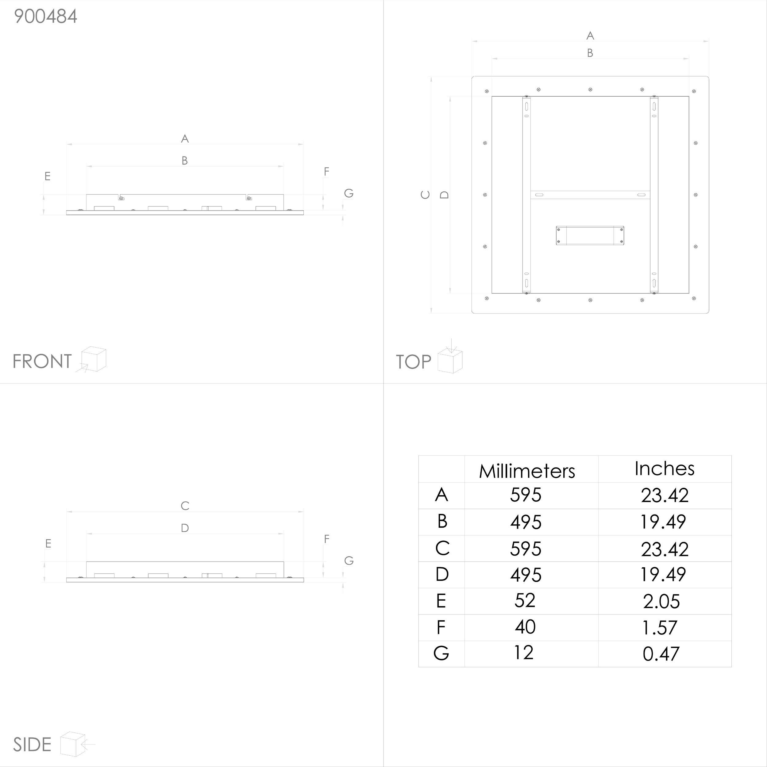 Plafonnier métal blanc PADROGIANO-Z LED INT 1X35,5W