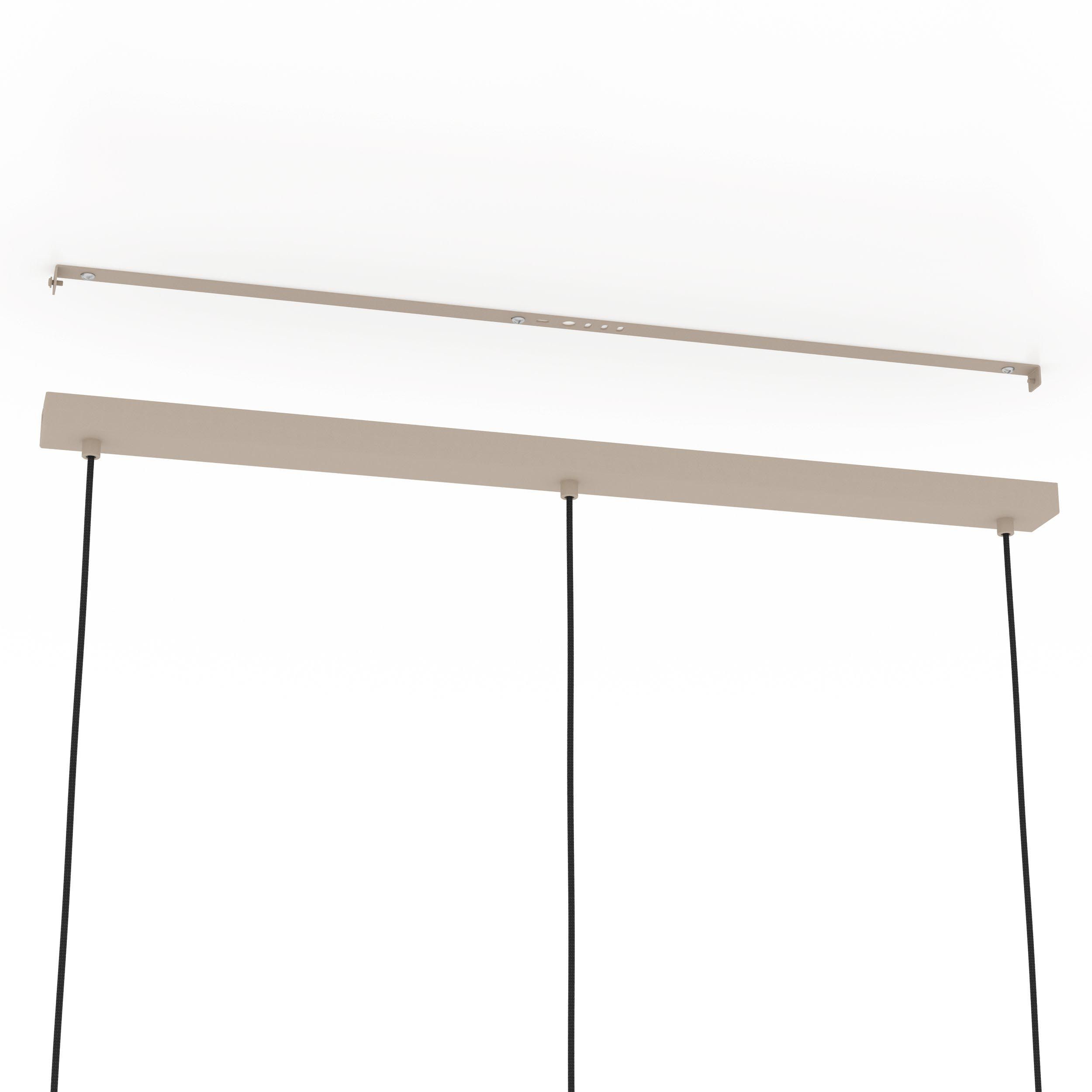 Suspension métal sable ROMAZZINA barre 3 E27 3X40W