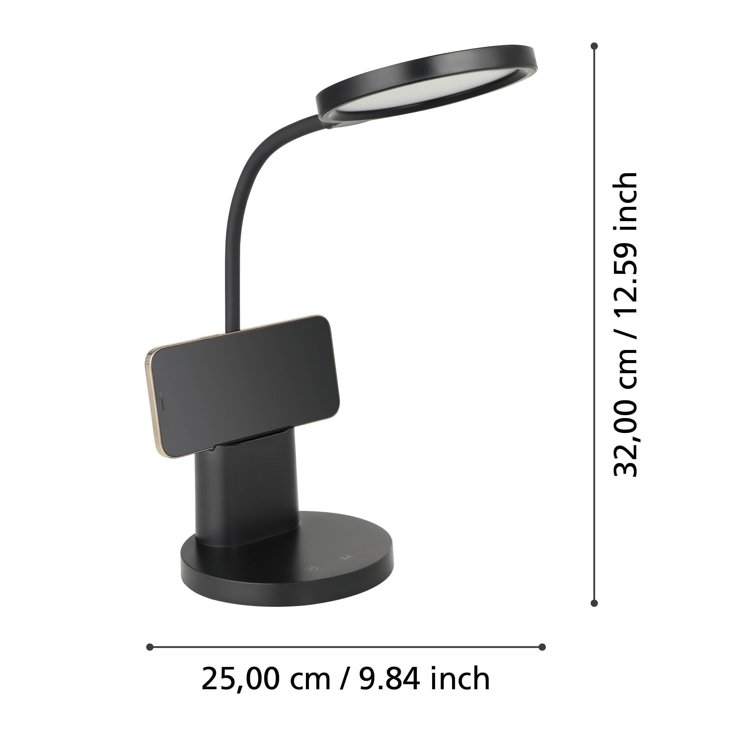 Lampe de bureau plastique noir BROLINI LED INT 1X2,1W