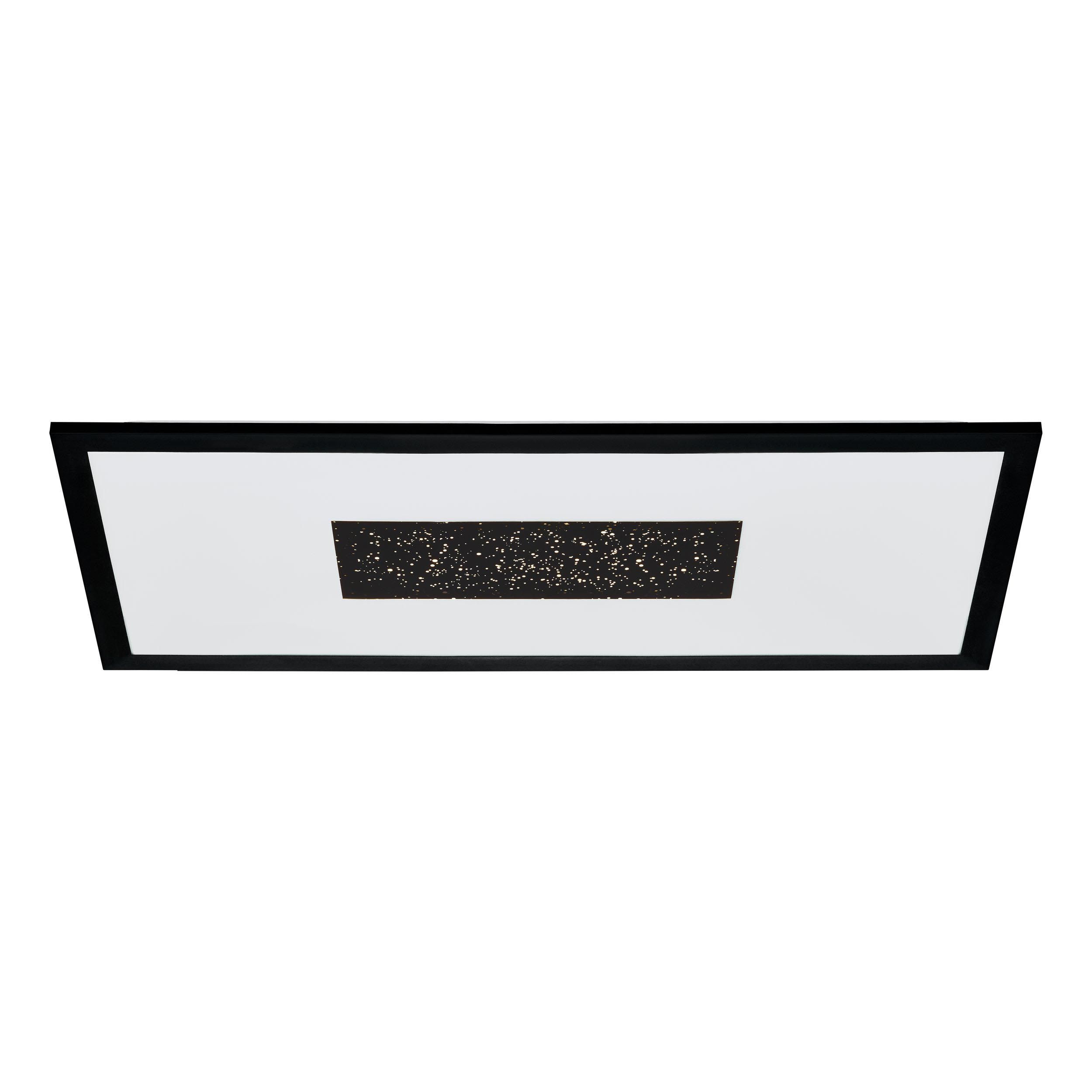 Plafonnier métal noir MARMORATA LED INT 15X17W