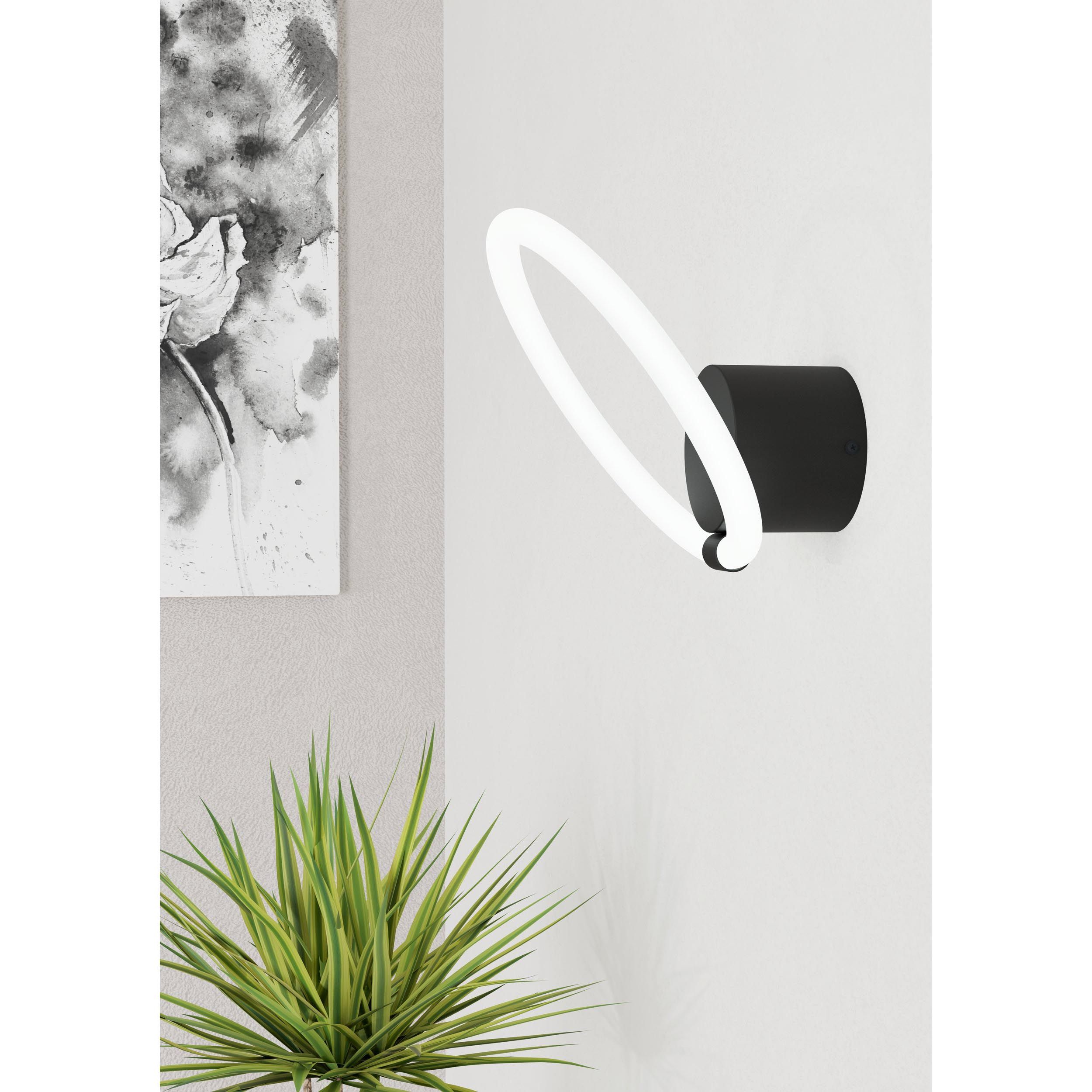 Applique murale métal noir CARANACOA LED INT 11,5W