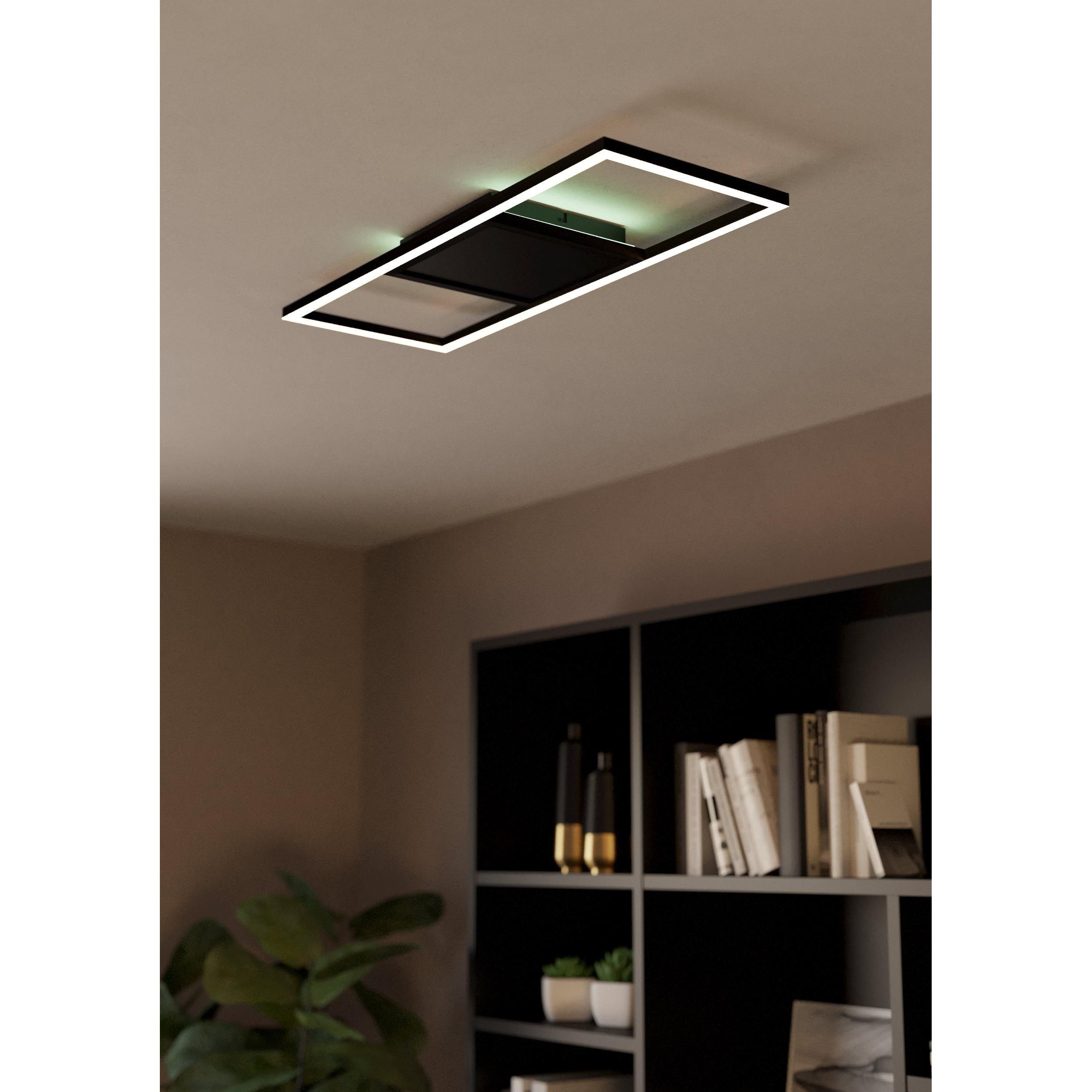 Plafonnier métal noir CALAGRANO-Z LED INT 21W