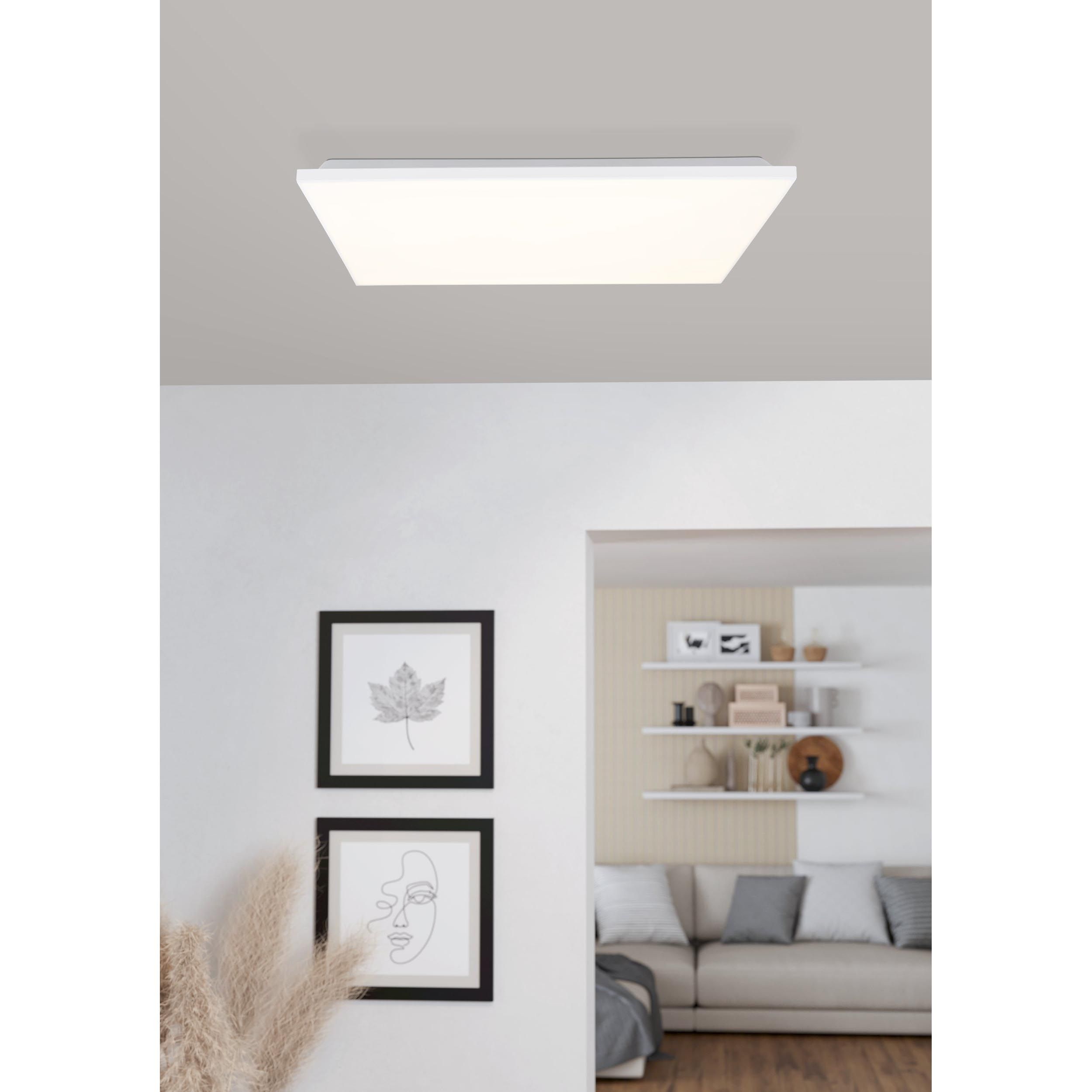 Plafonnier métal blanc TRUPIANA LED INT 1X20,5W