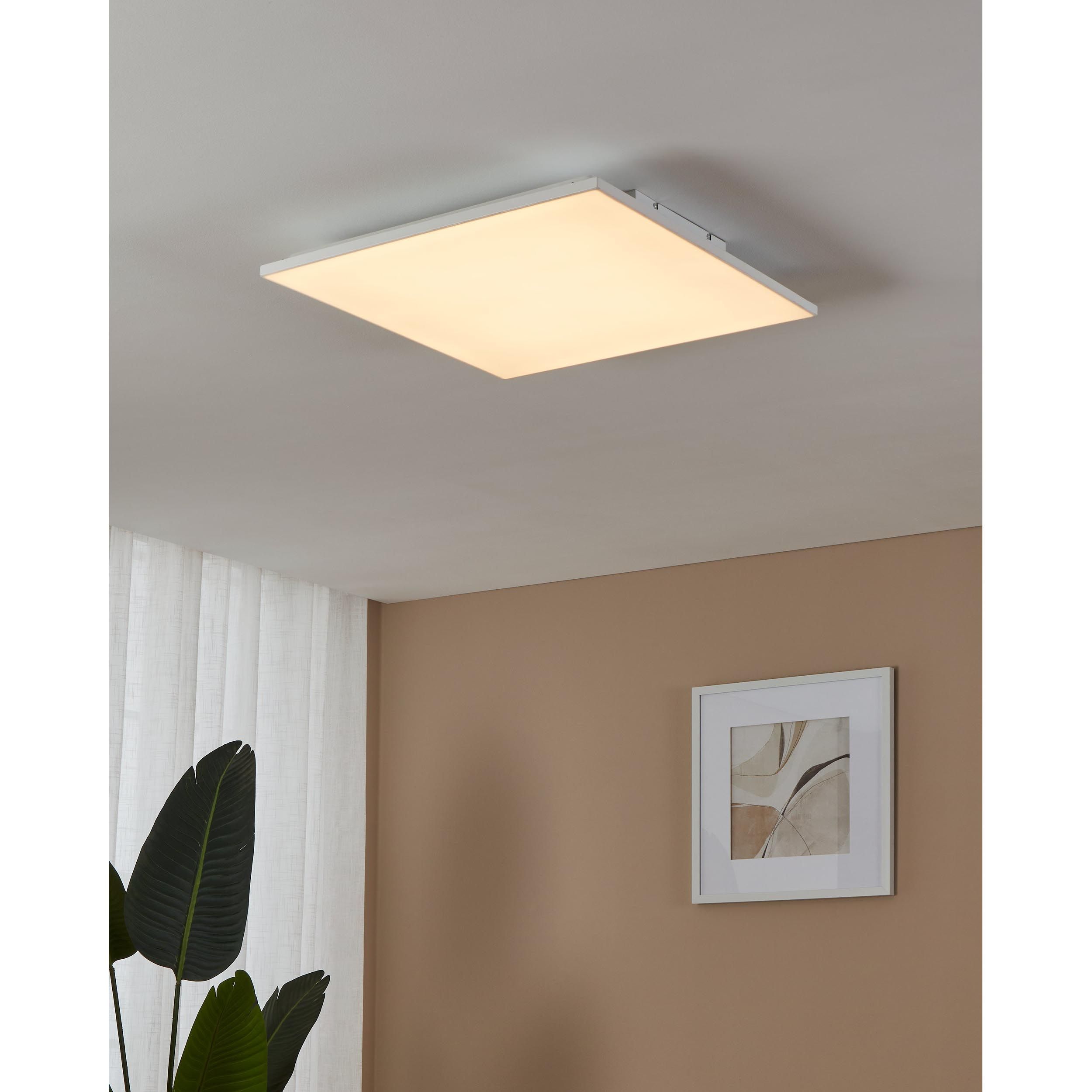 Plafonnier métal blanc TRUPIANA LED INT 1X31W