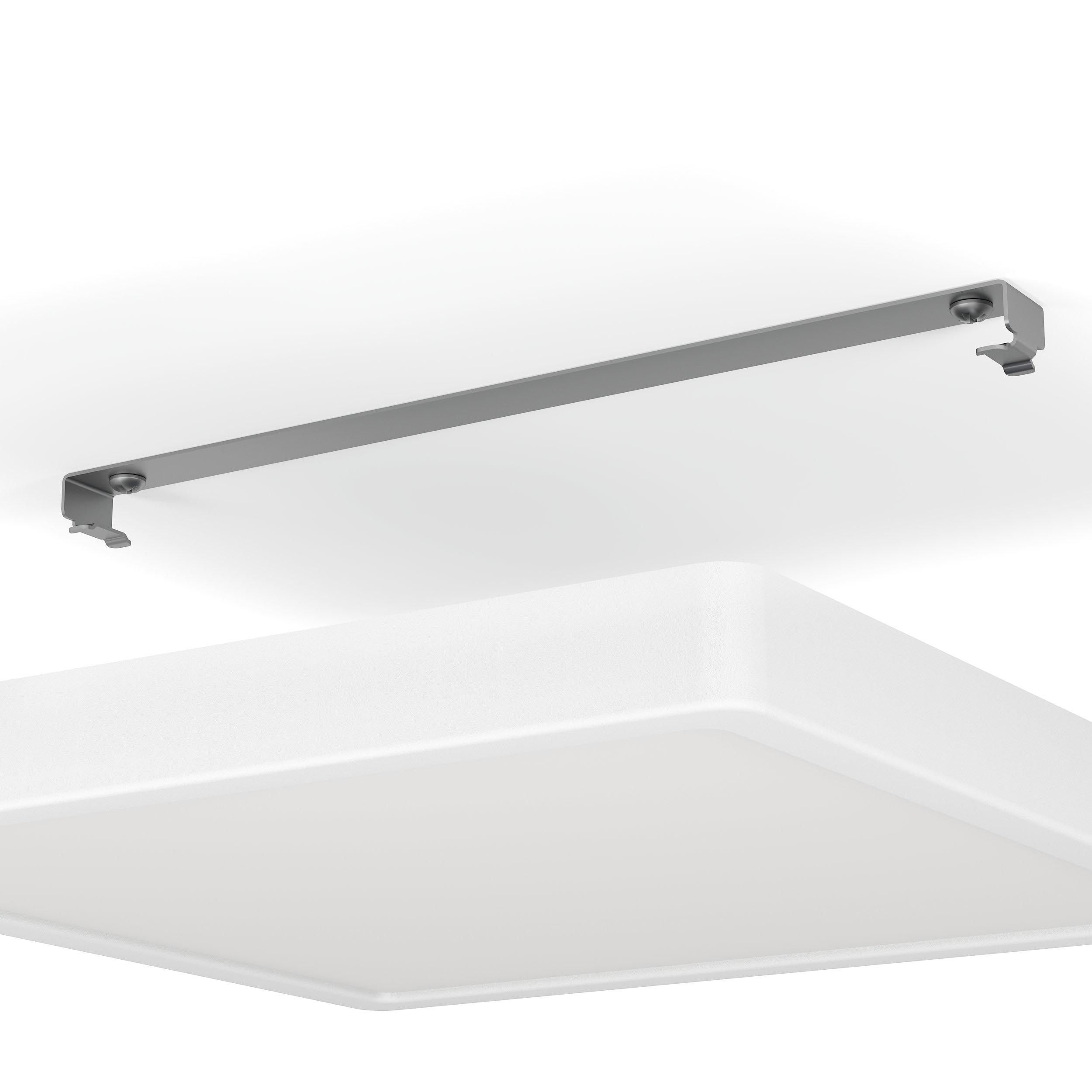 Plafonnier plastique blanc FUEVA 5 28,5X29CM LED INT 17X20,5W