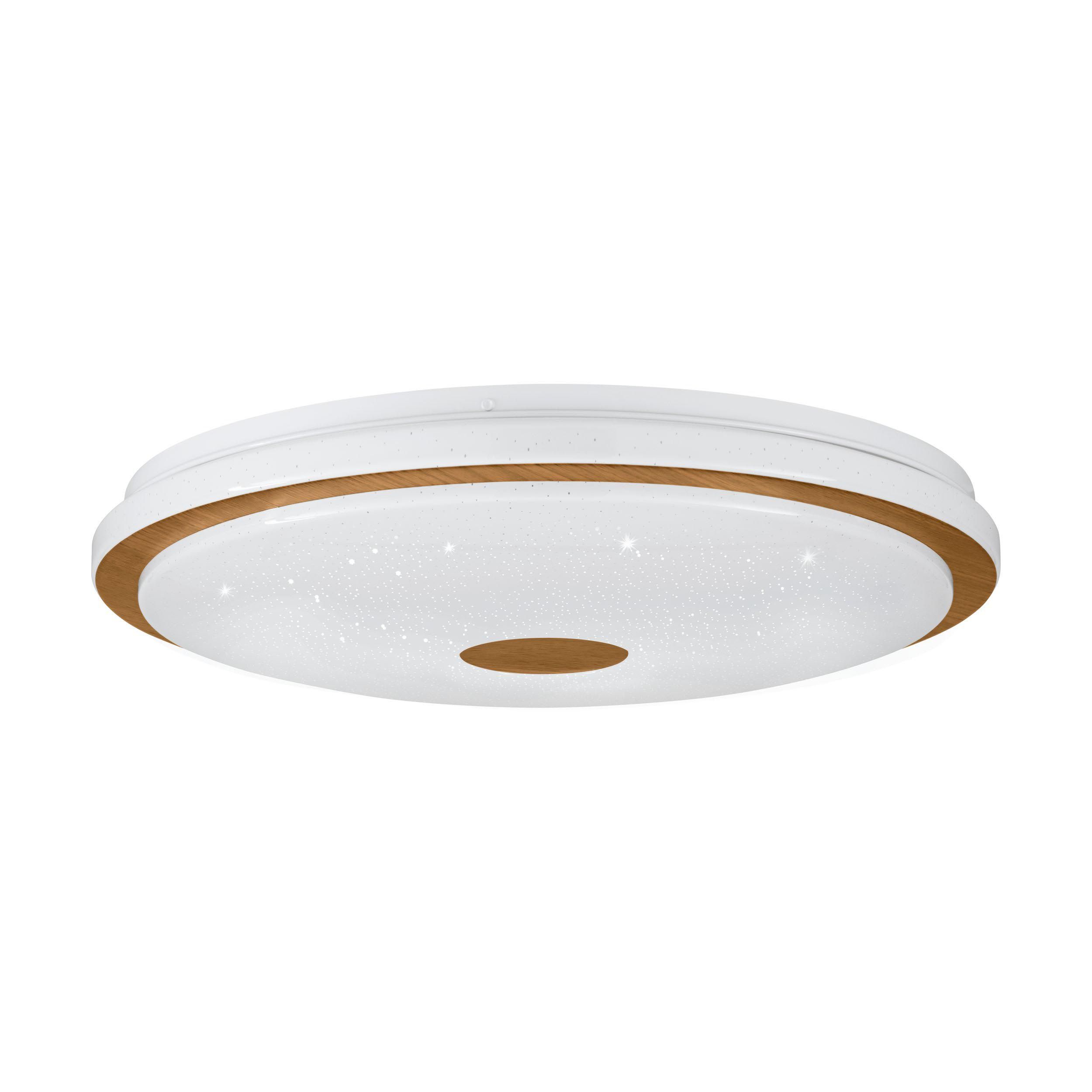 Plafonnier en plastique blanc LANCIANO 1 LED INT 35W