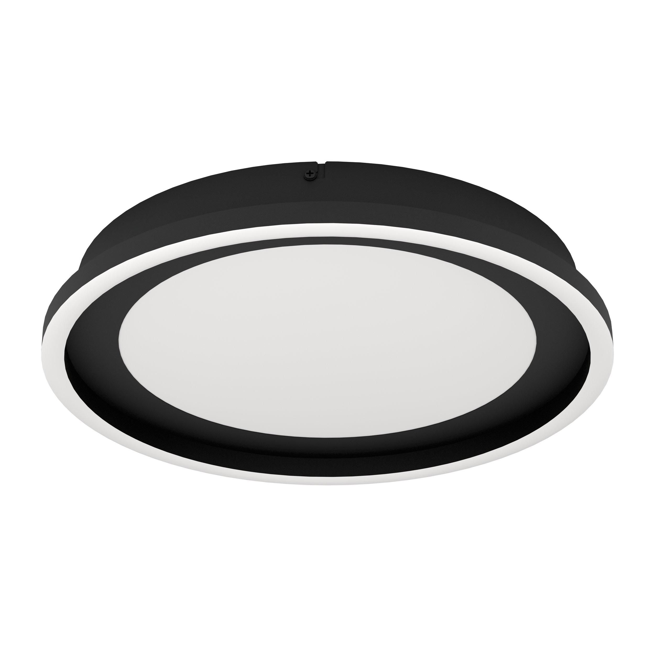 Plafonnier métal noir CALAGRANO LED INT 11,5W