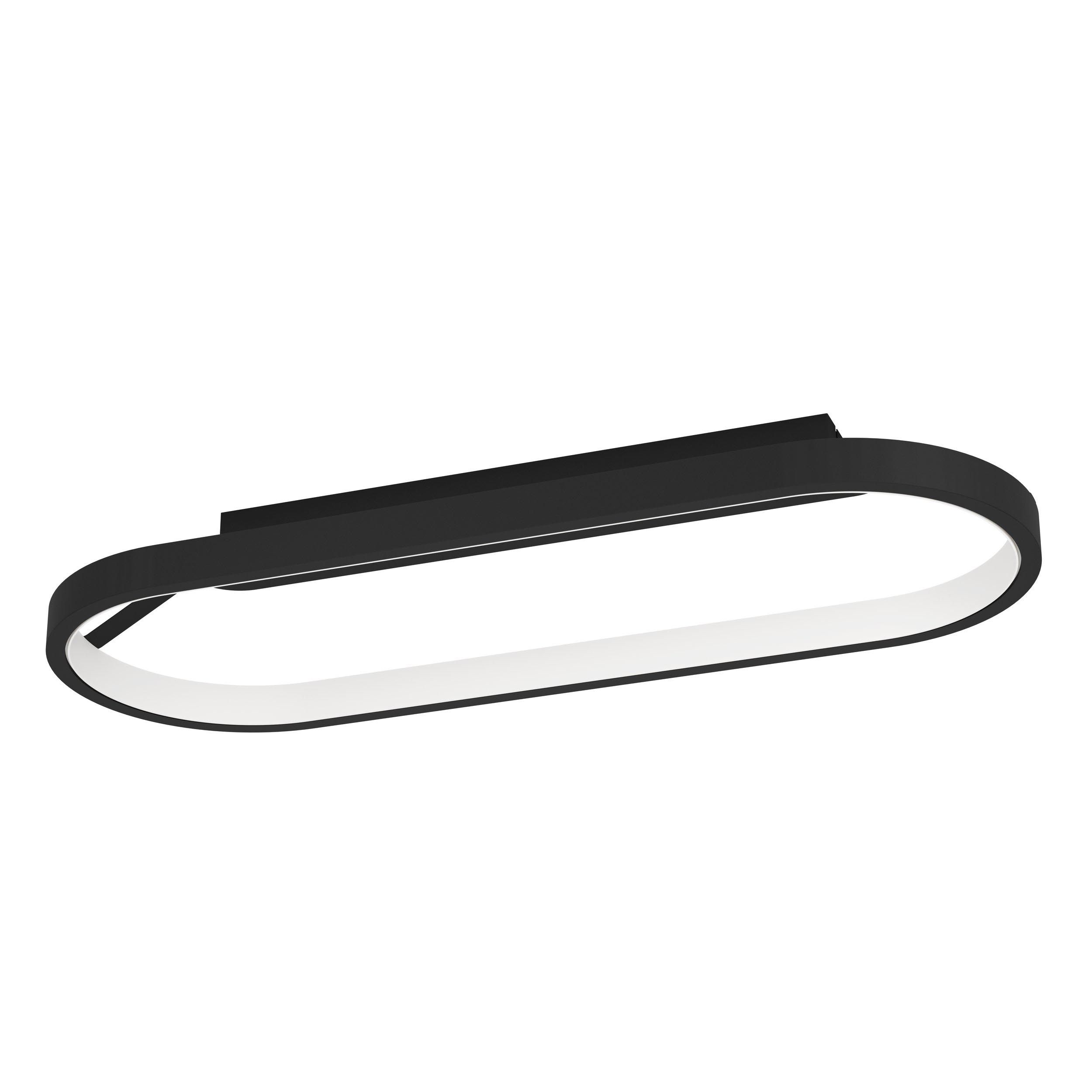 Plafonnier métal noir CODRIALES LED INT 1X27W