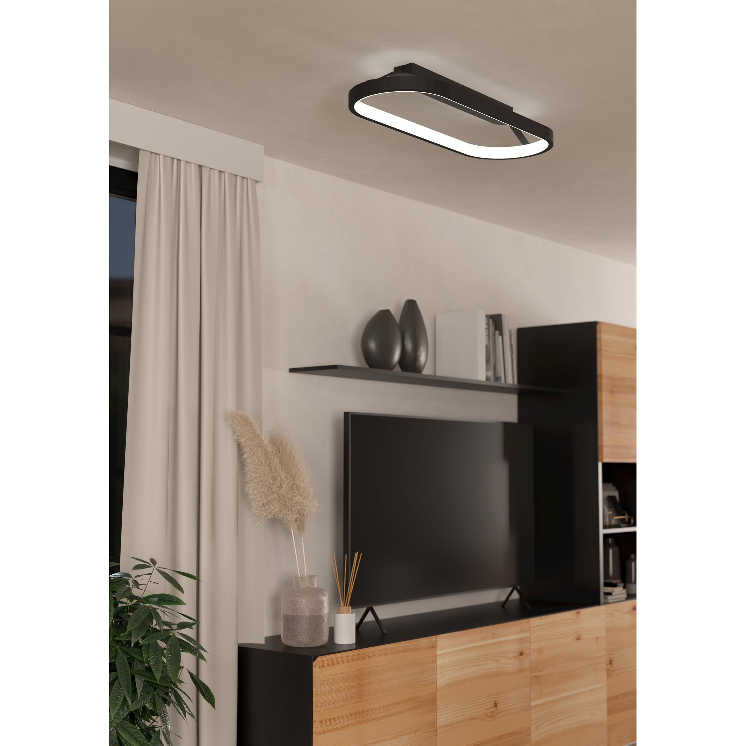 Plafonnier métal noir CODRIALES LED INT 1X27W