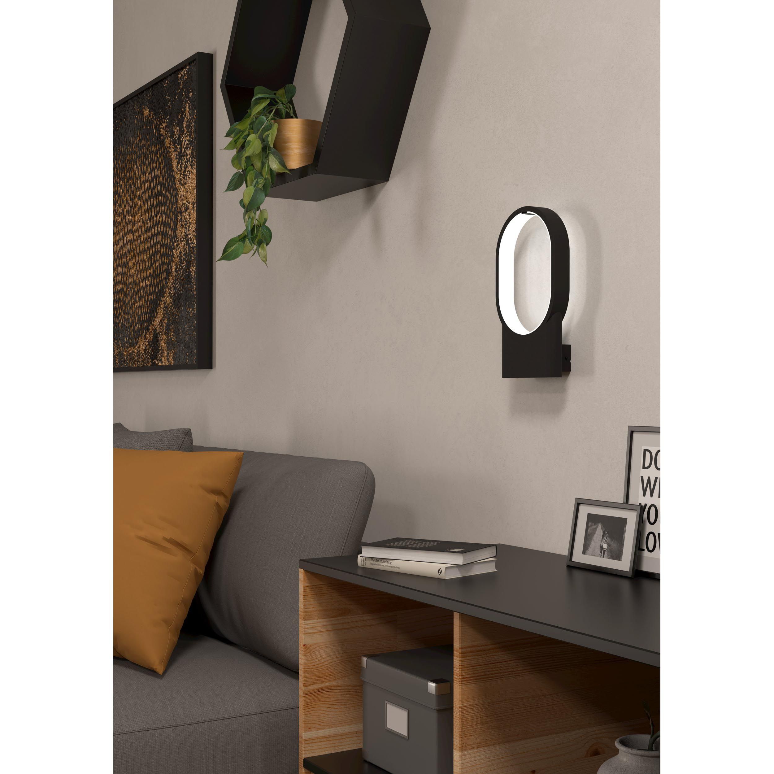 Applique murale métal noir CODRIALES LED INT 1X10,8W