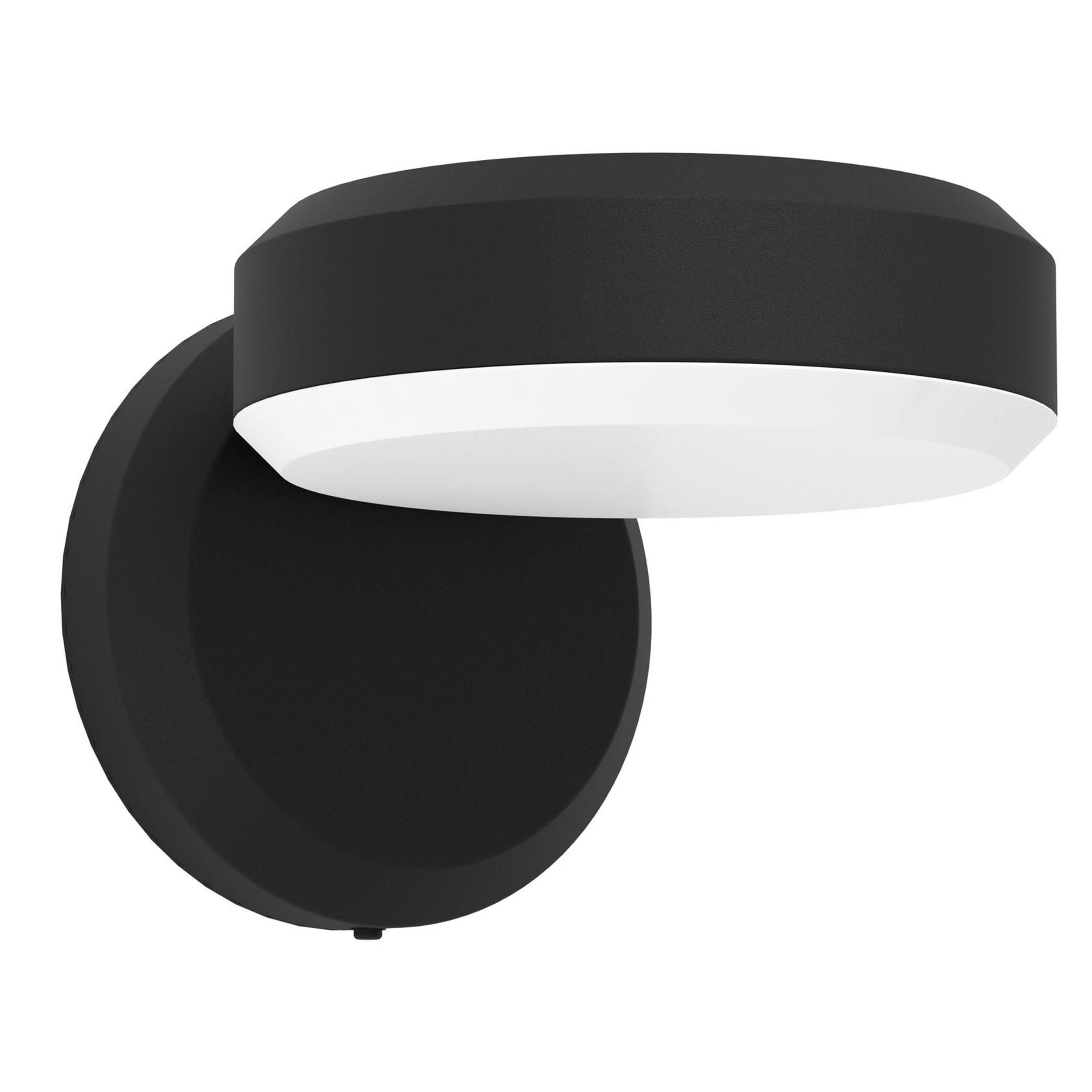 Applique extérieure en métal noir FORNACI LED INT 3,6W