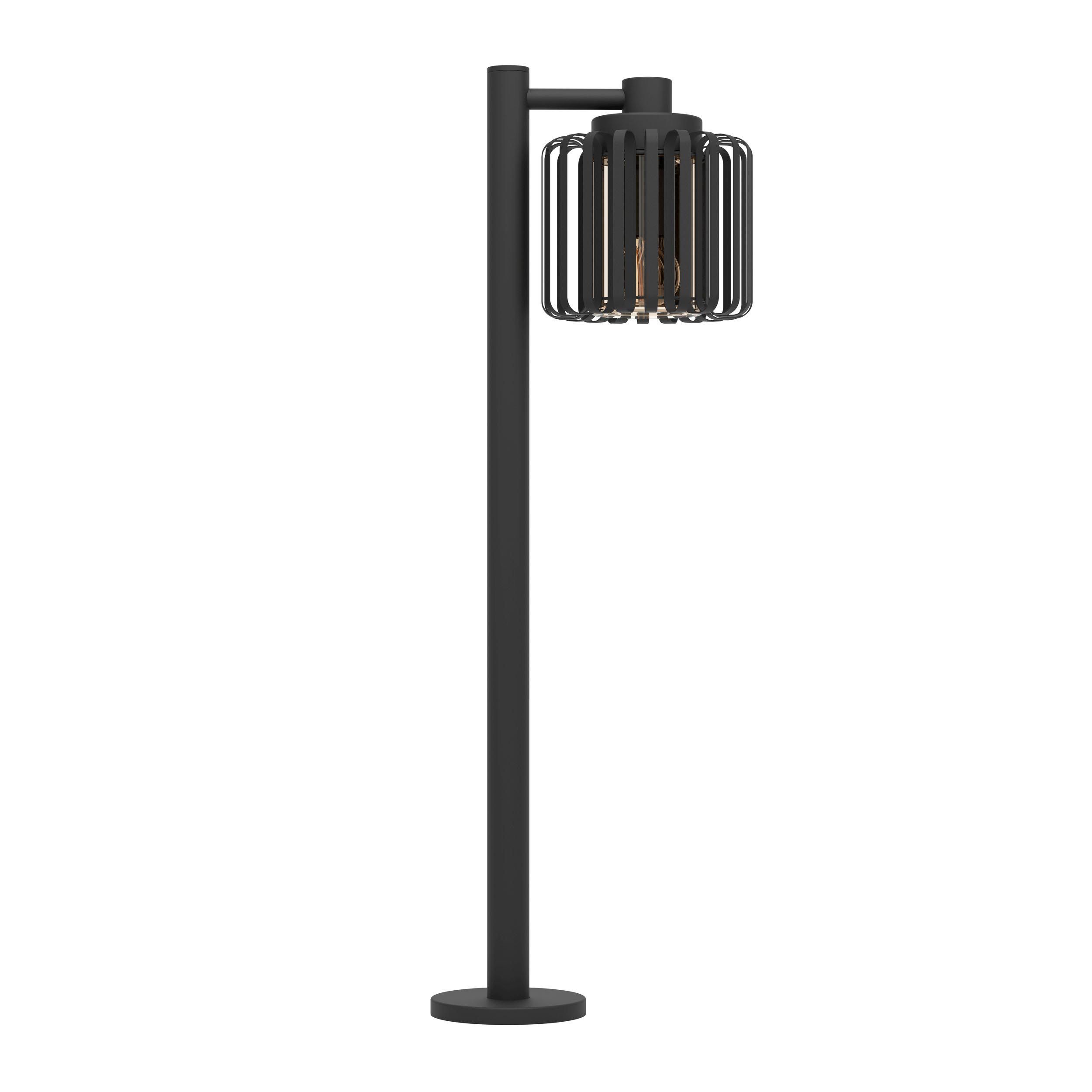 Lampadaire extérieur métal noir SELINUS E27 1X40W