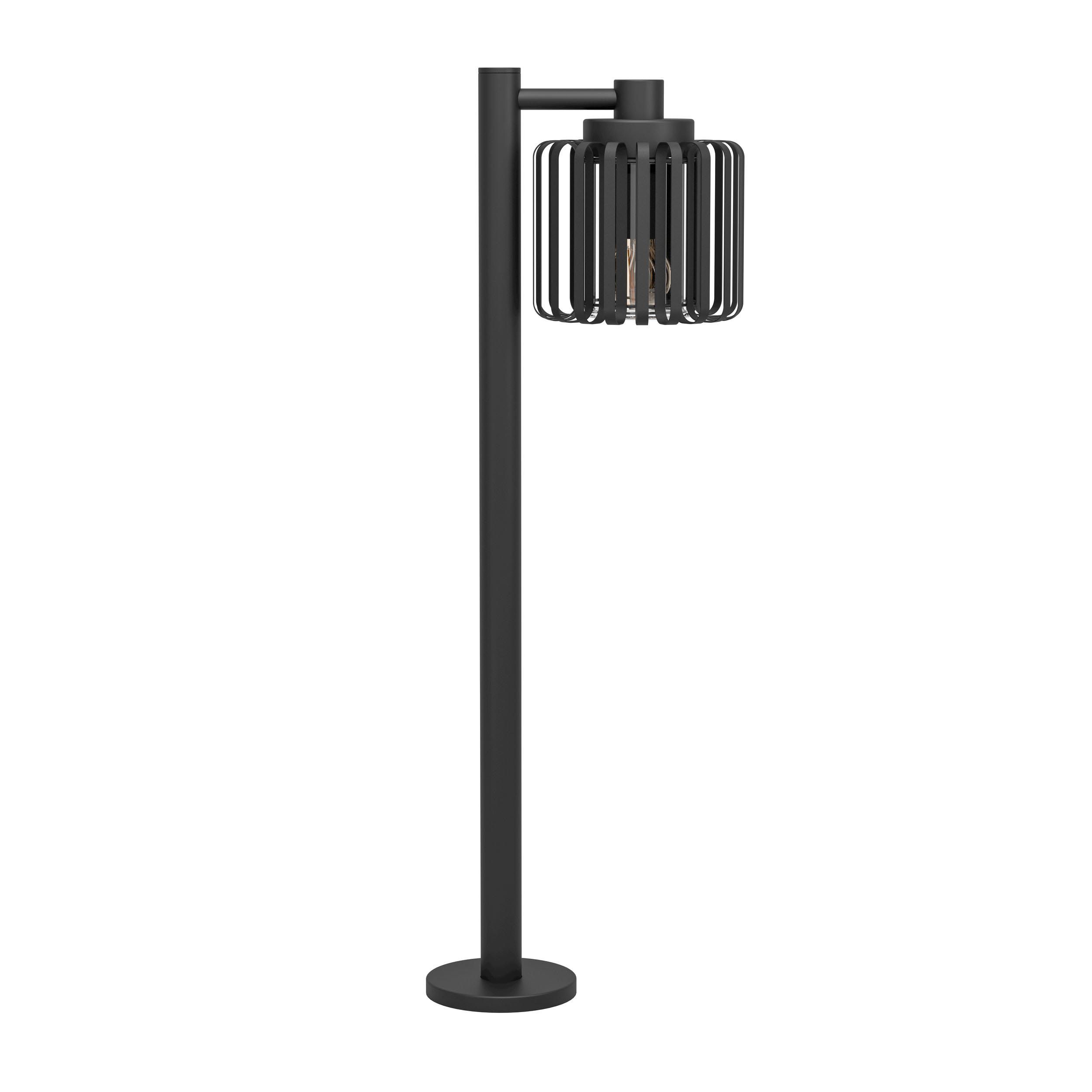 Lampadaire extérieur métal noir SELINUS E27 1X40W