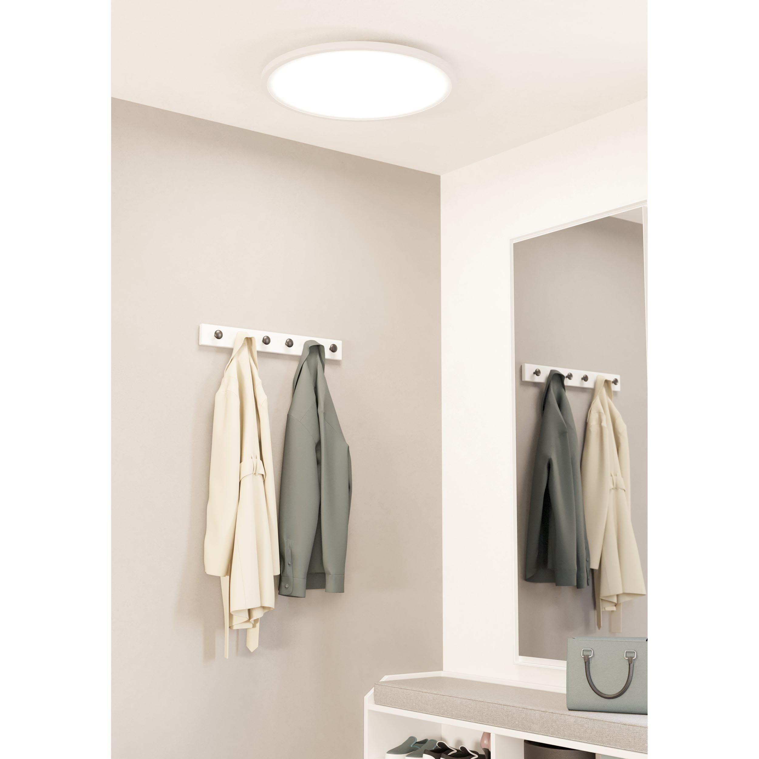 Lustre et plafonnier extérieur métal blanc SARSINA-Z LED INT 2X41W