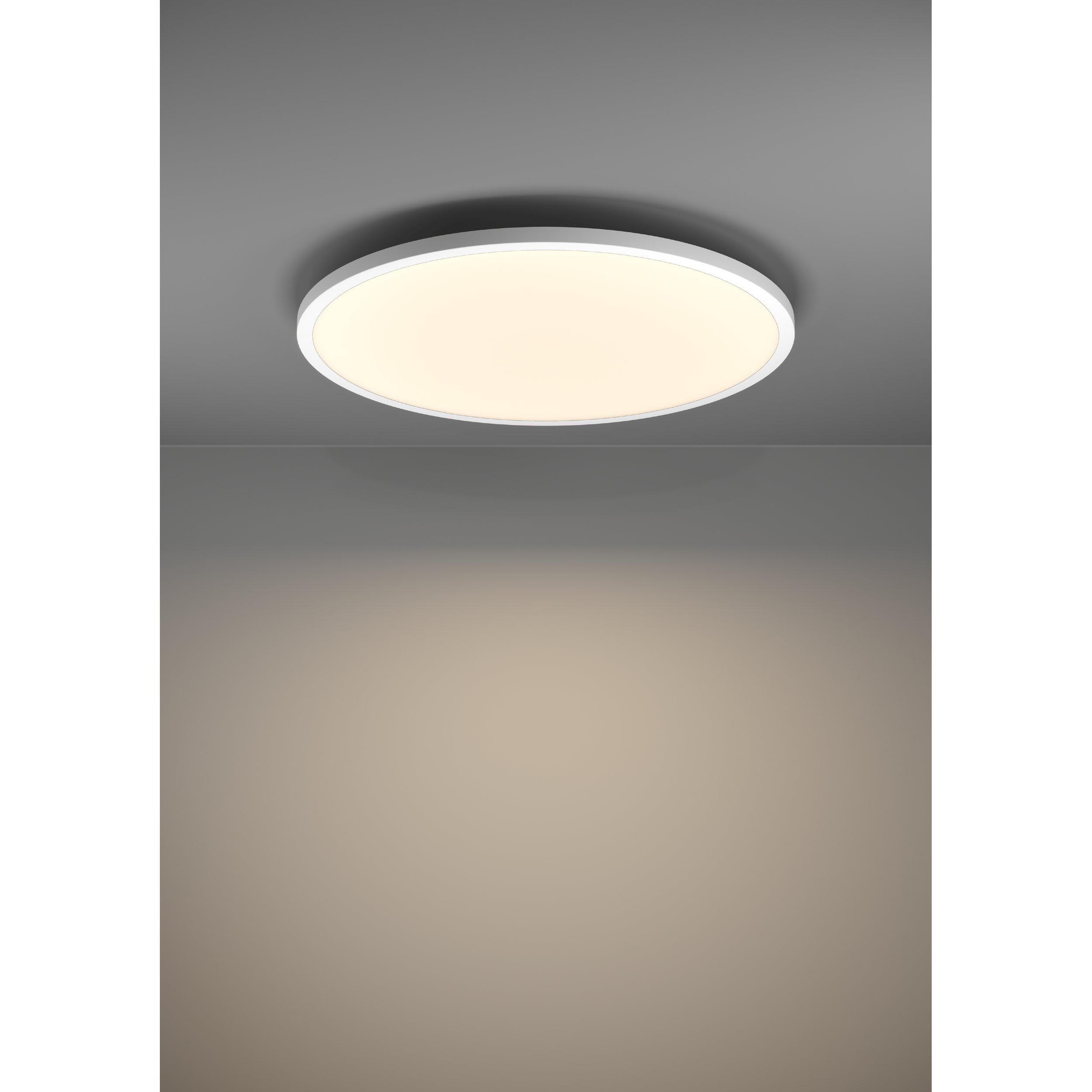 Plafonnier en métal blanc SARSINA-Z LED INT 2X41W