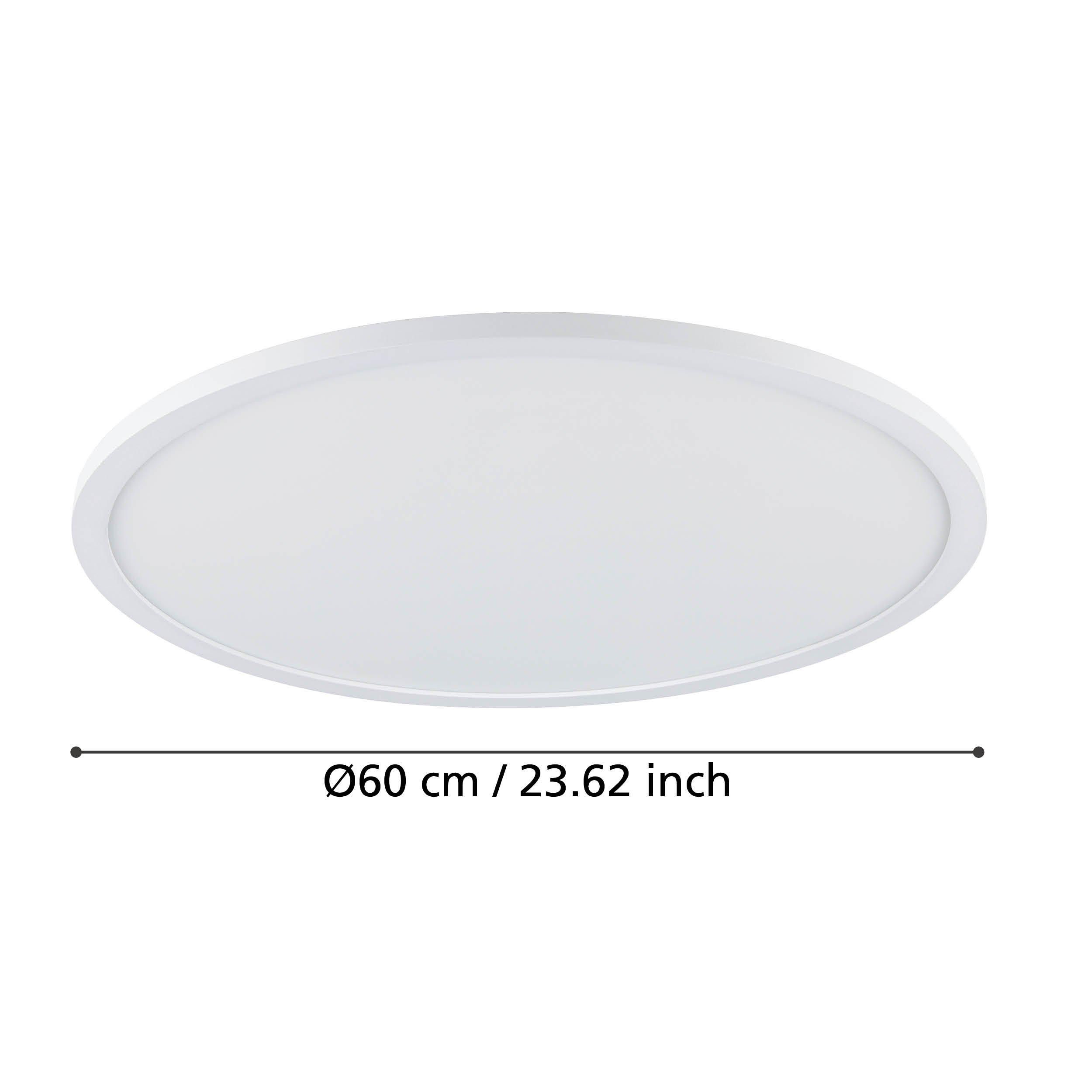 Plafonnier en métal blanc SARSINA-Z LED INT 2X41W