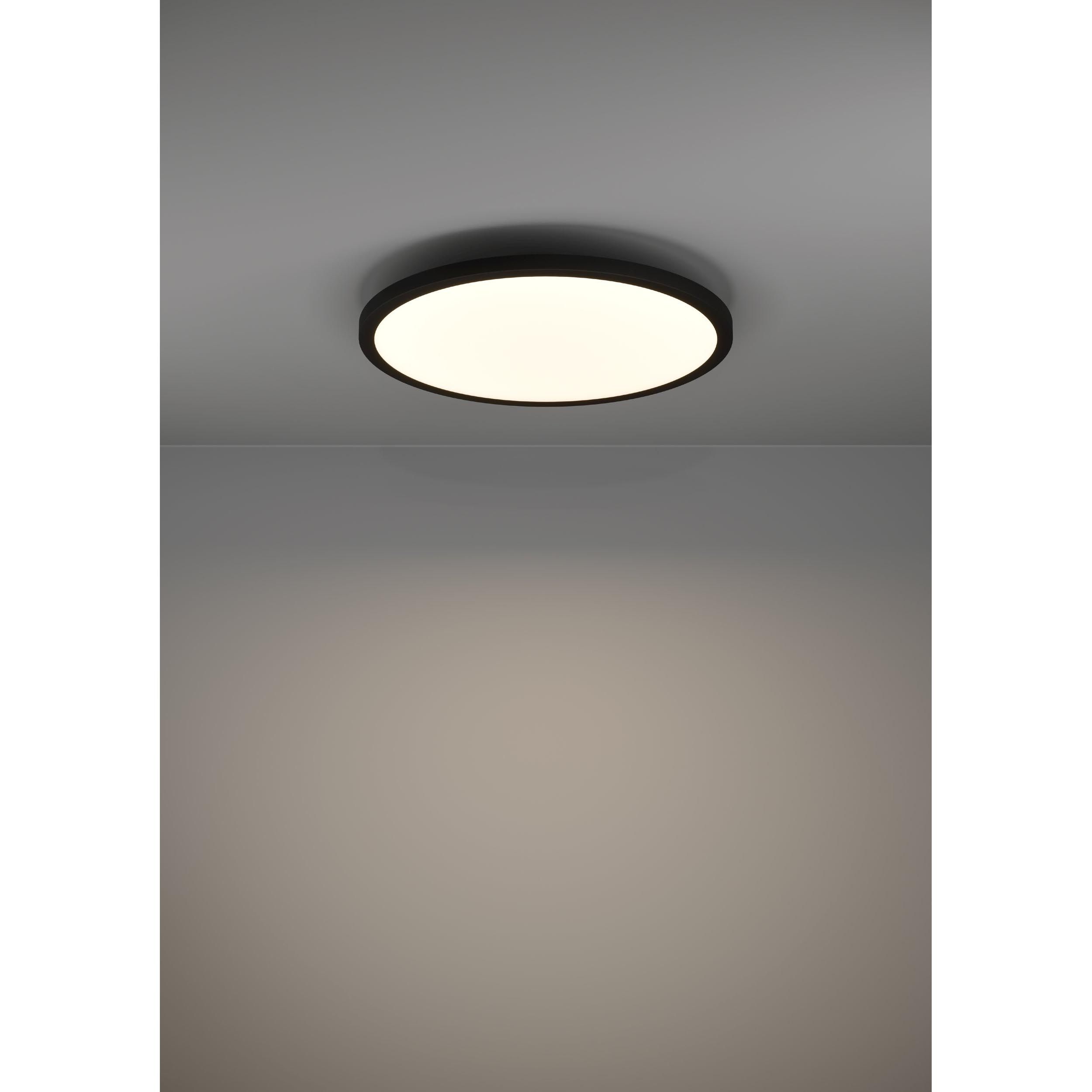 Lustre et plafonnier extérieur métal noir SARSINA-Z LED INT 1X33,5W