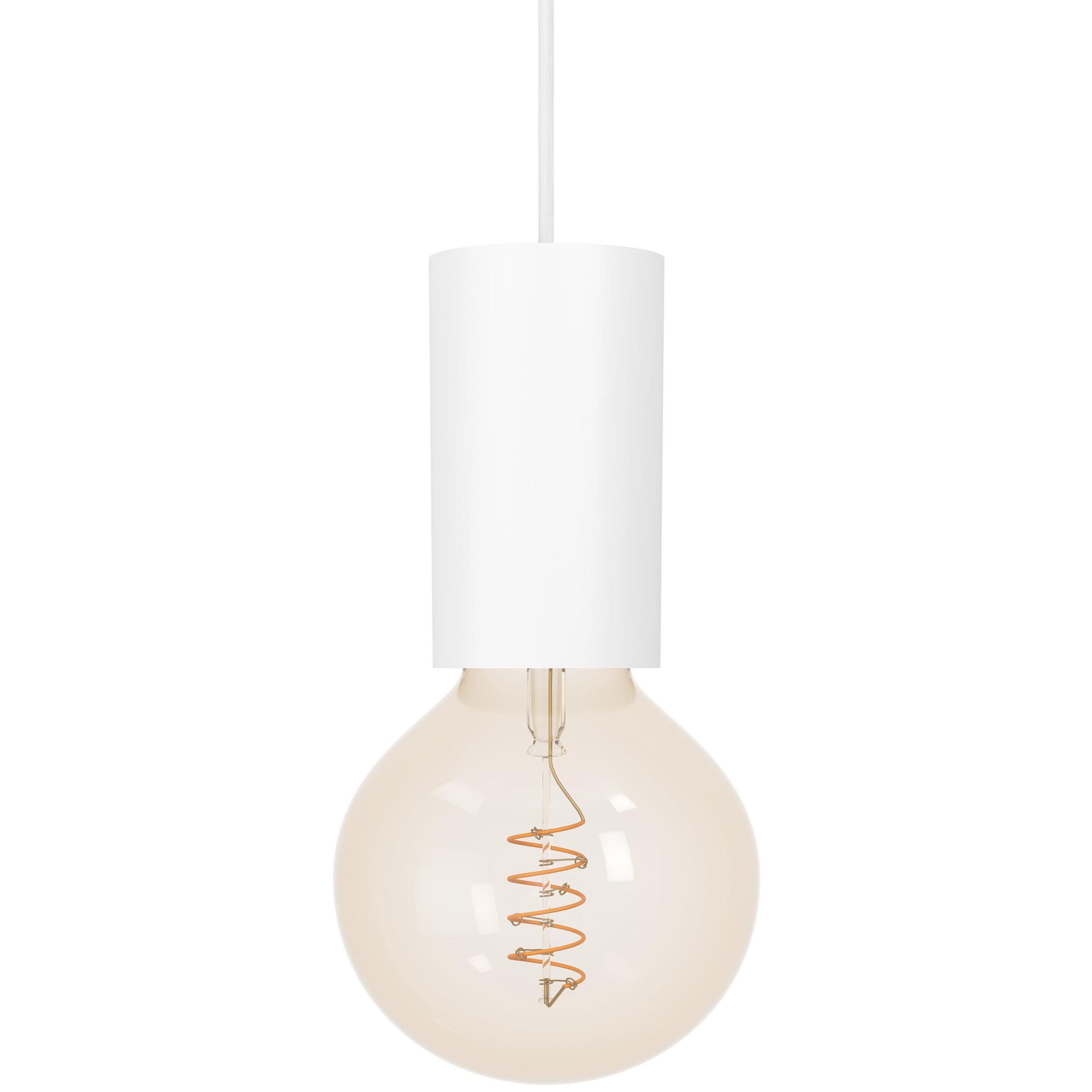 Suspension métal blanc POZUETA 1 E27 1X40W