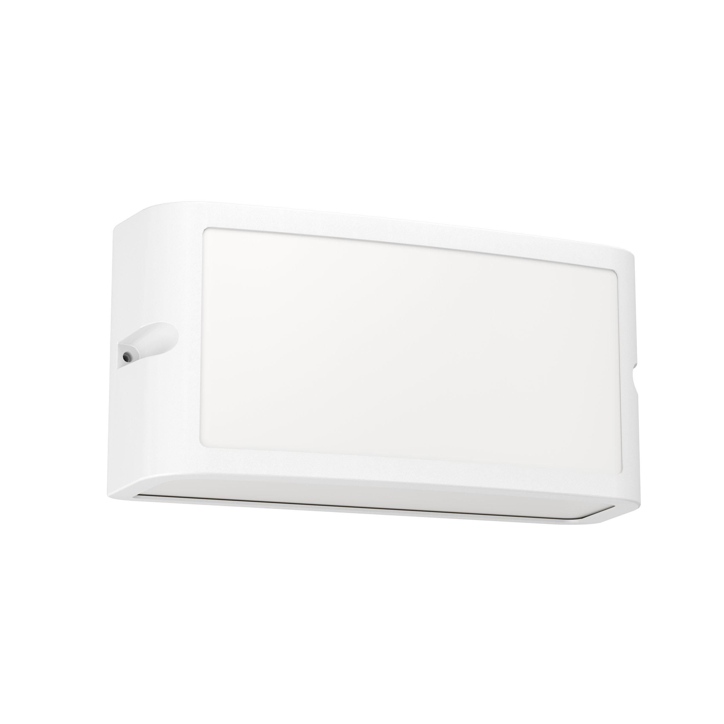 Applique extérieure métal blanc CAMARDA LED INT 3X10,5W