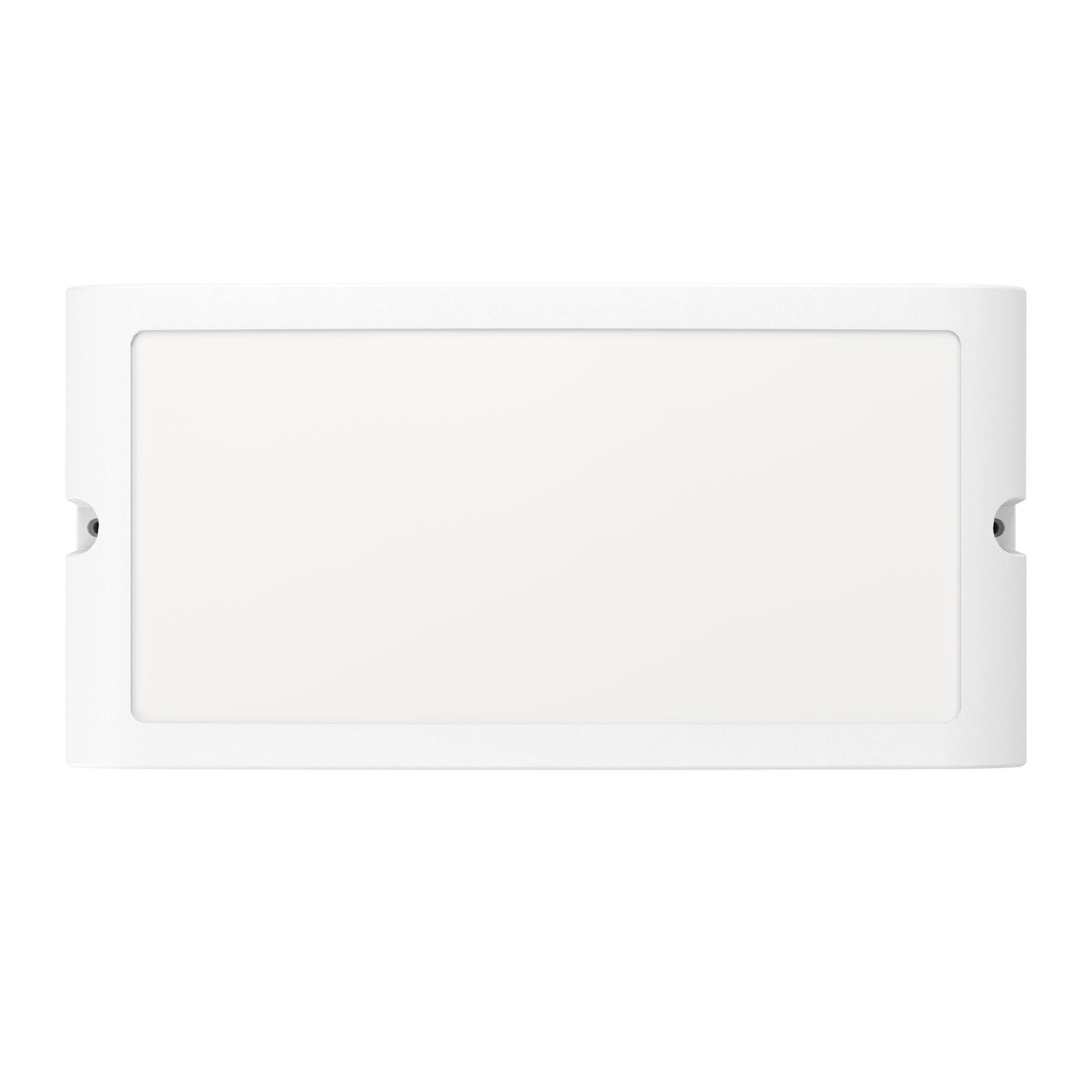 Applique extérieure métal blanc CAMARDA LED INT 3X10,5W